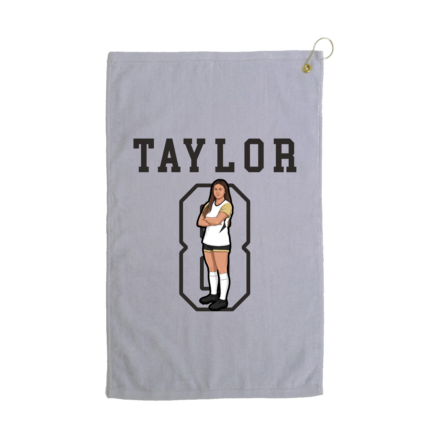 Golf Towel — Shirsey in Grey
