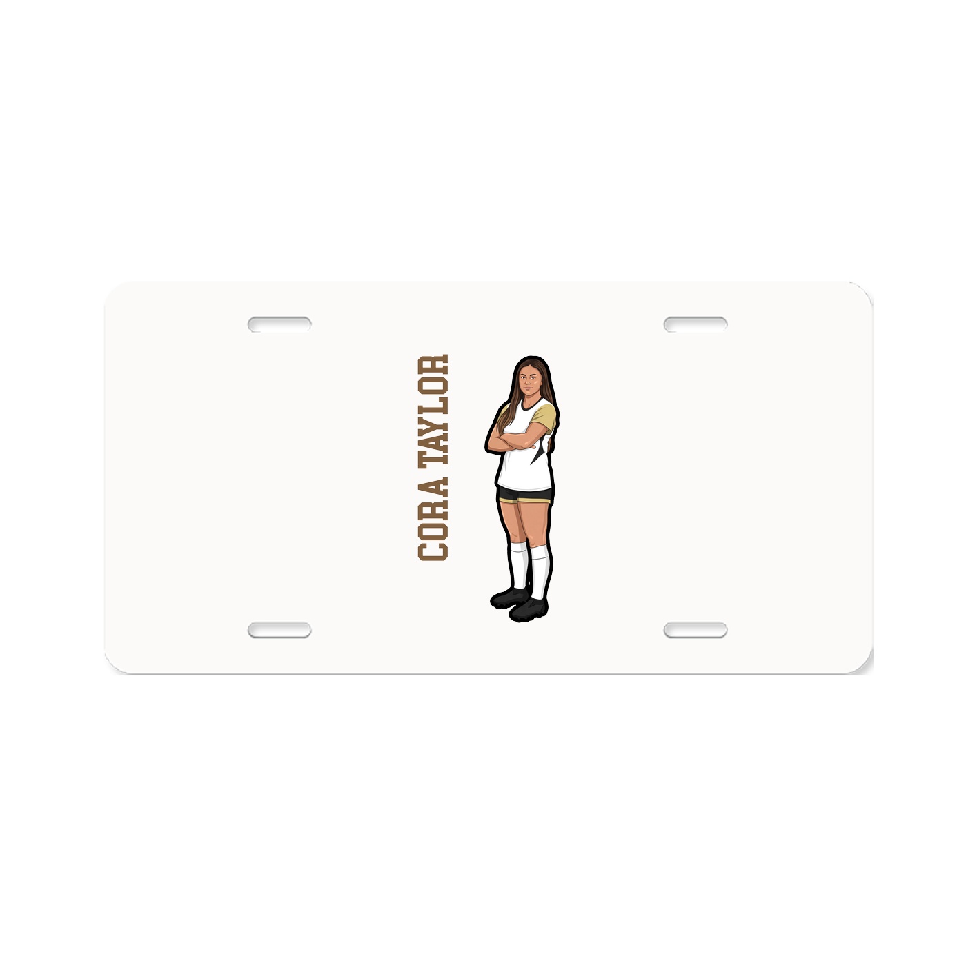Aluminum License Plate