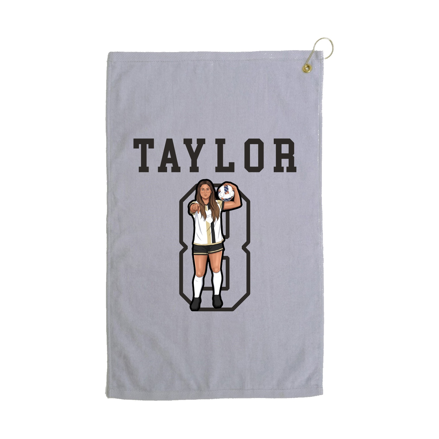 Golf Towel — Shirsey in Grey