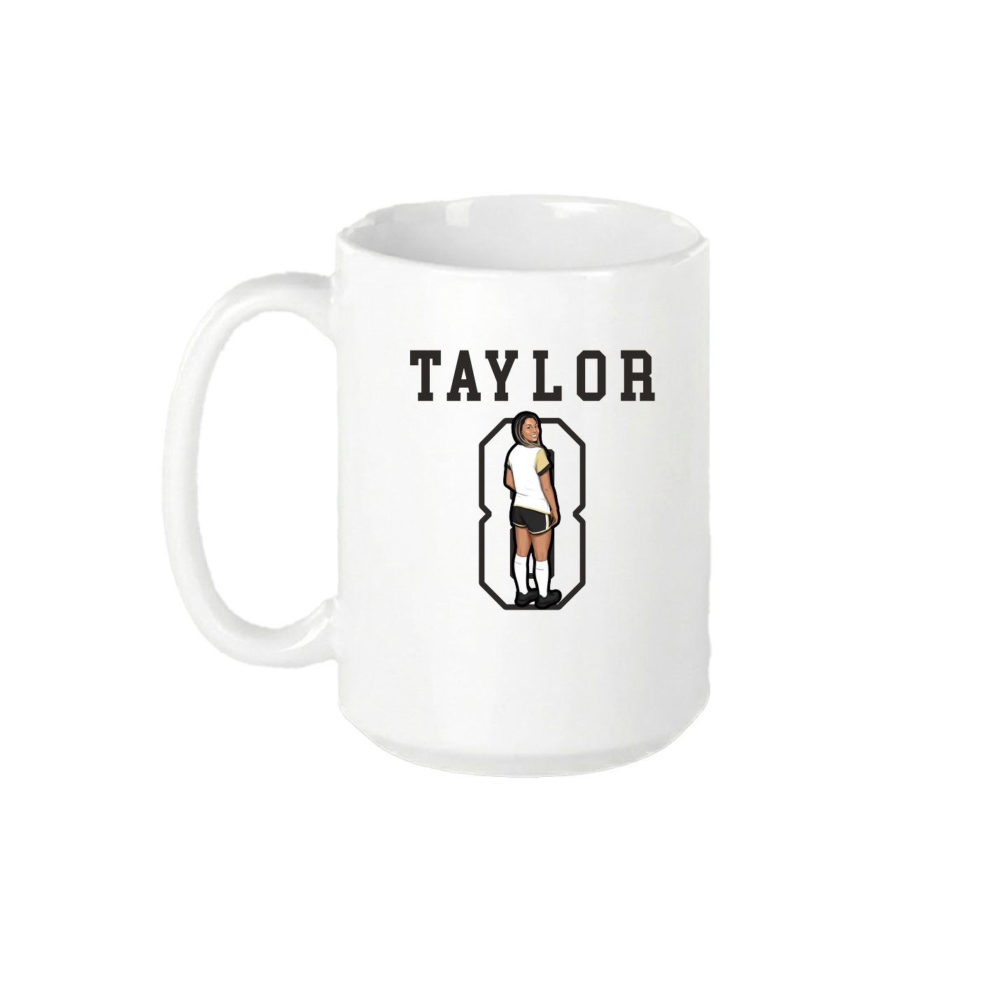 15oz Coffee Mug — Shirsey in White