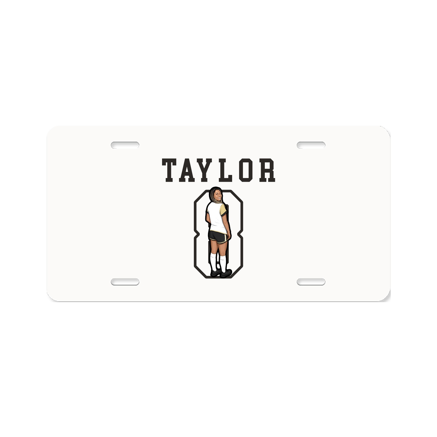 License Plate — Shirsey in Classic