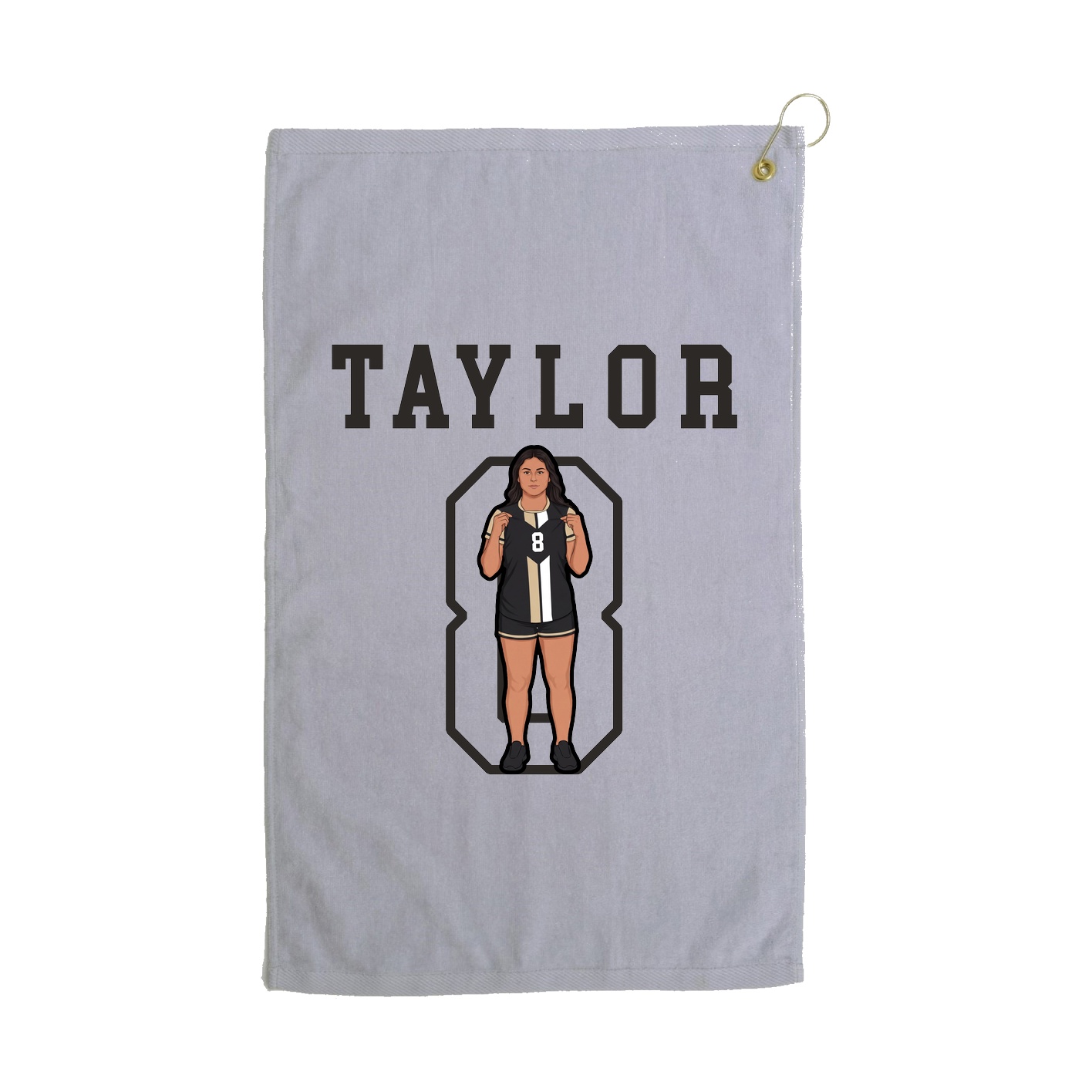 Golf Towel — Shirsey in Grey