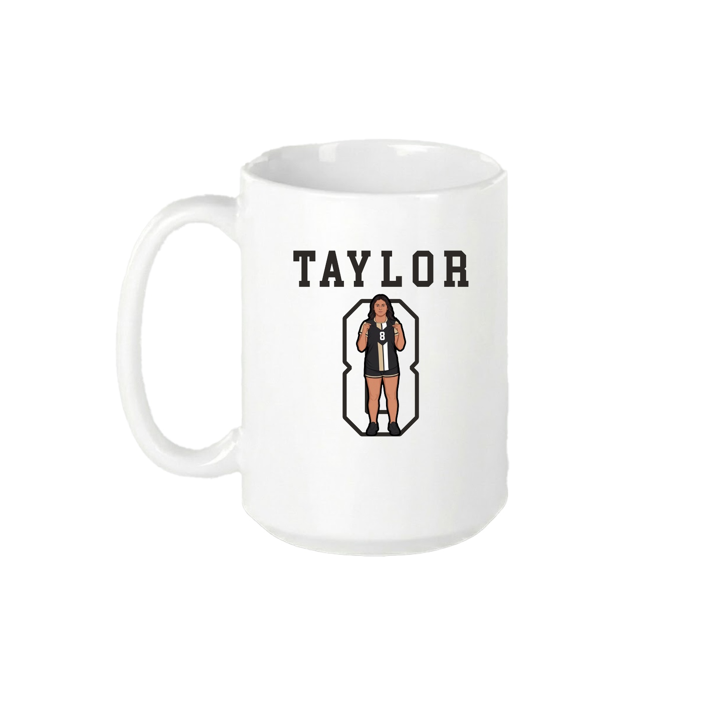 15oz Coffee Mug — Shirsey in White