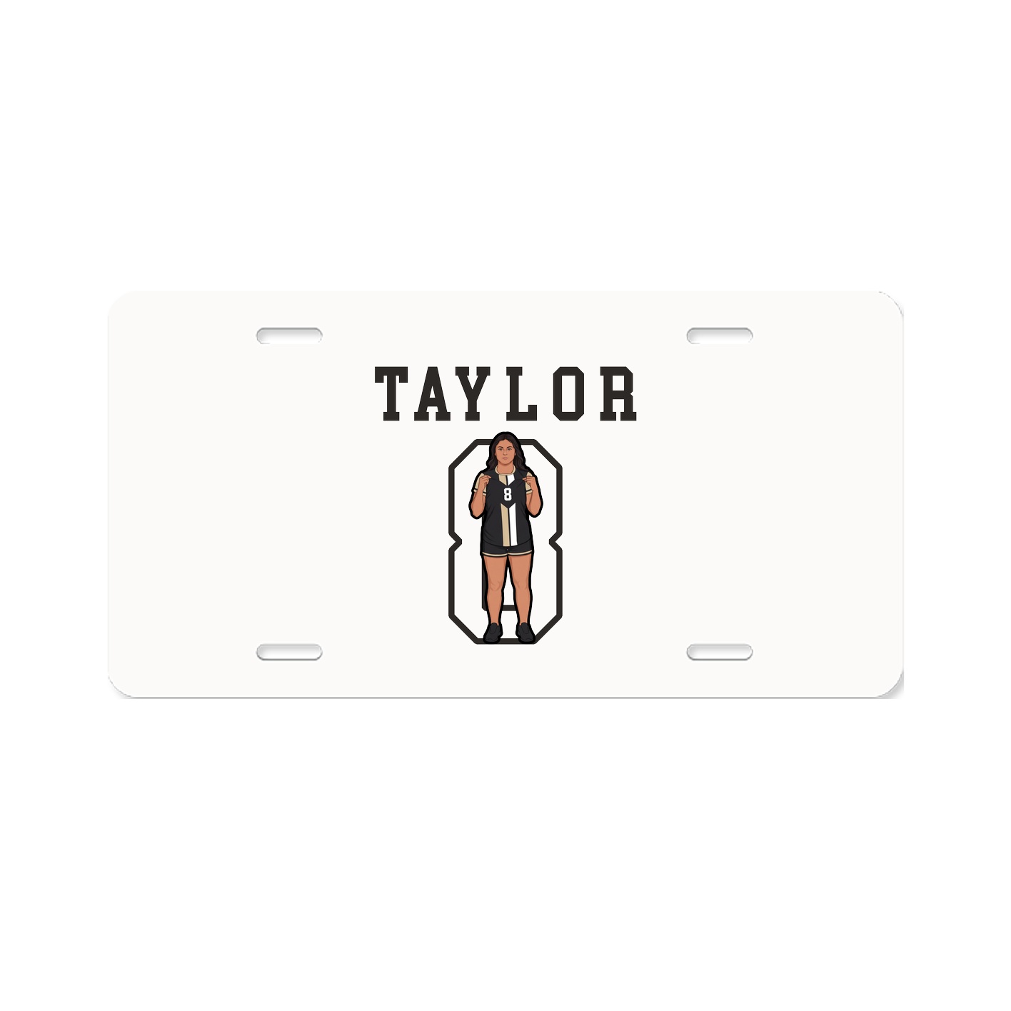 License Plate — Shirsey in Classic