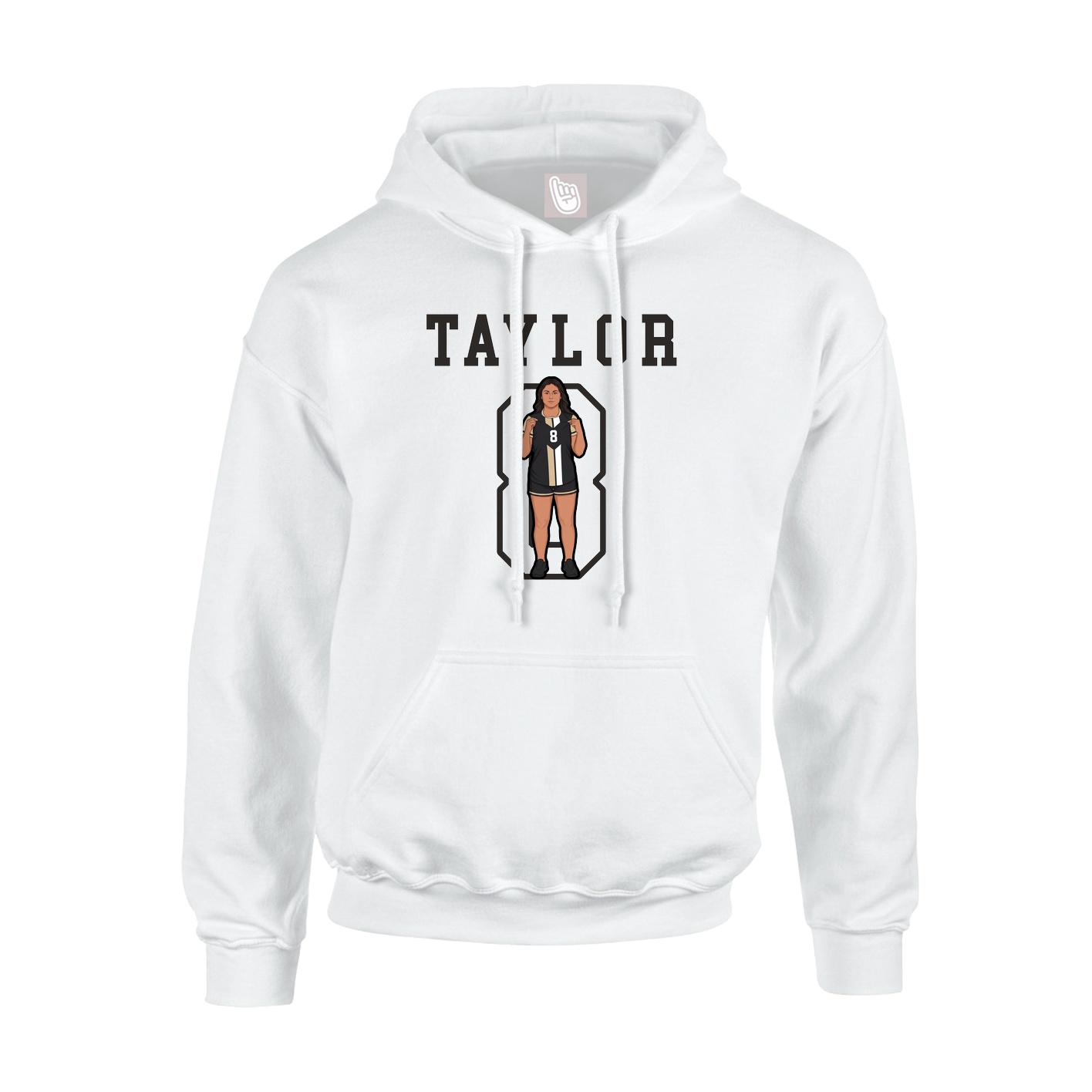 Youth Hoodie — Shirsey in White