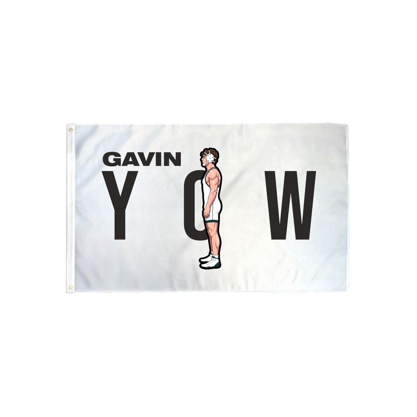 3x5 Flag — Player Name in Classic