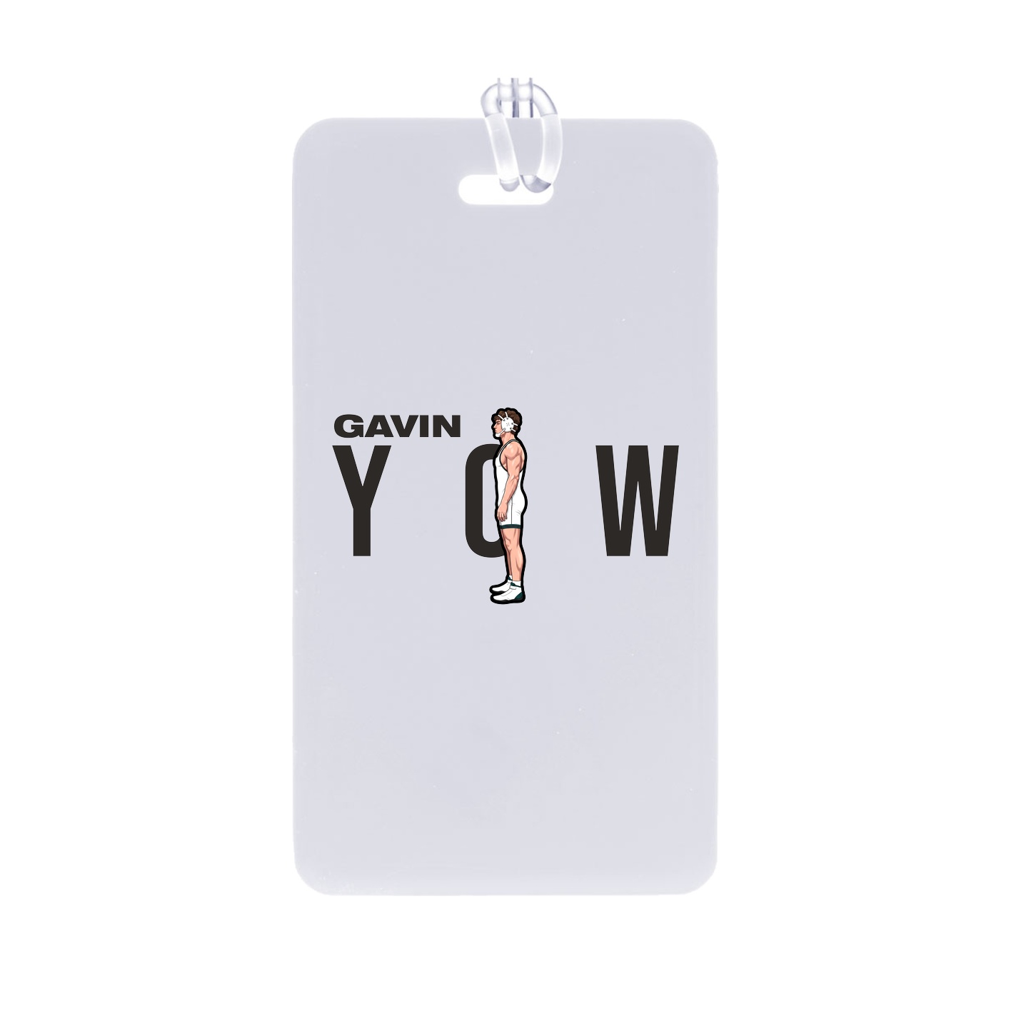 Bag Tag — Player Name in Classic