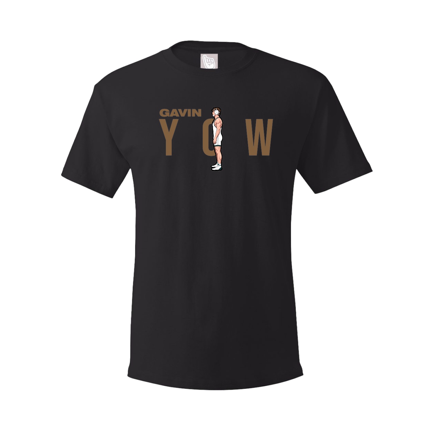 Tee — Player Name in Black