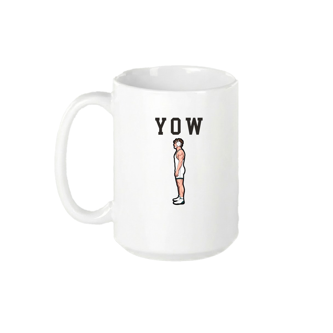 15oz Coffee Mug — Shirsey in White