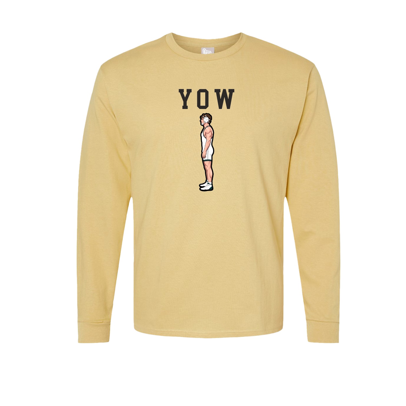 Long Sleeve Tee — Shirsey in Vegas Gold