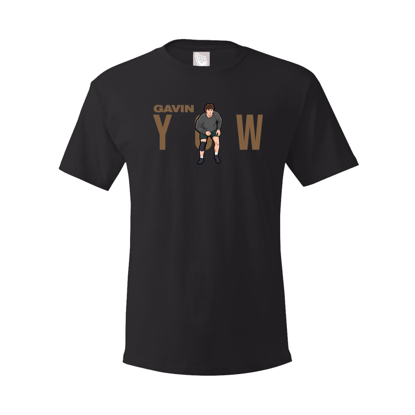 Tee — Player Name in Black