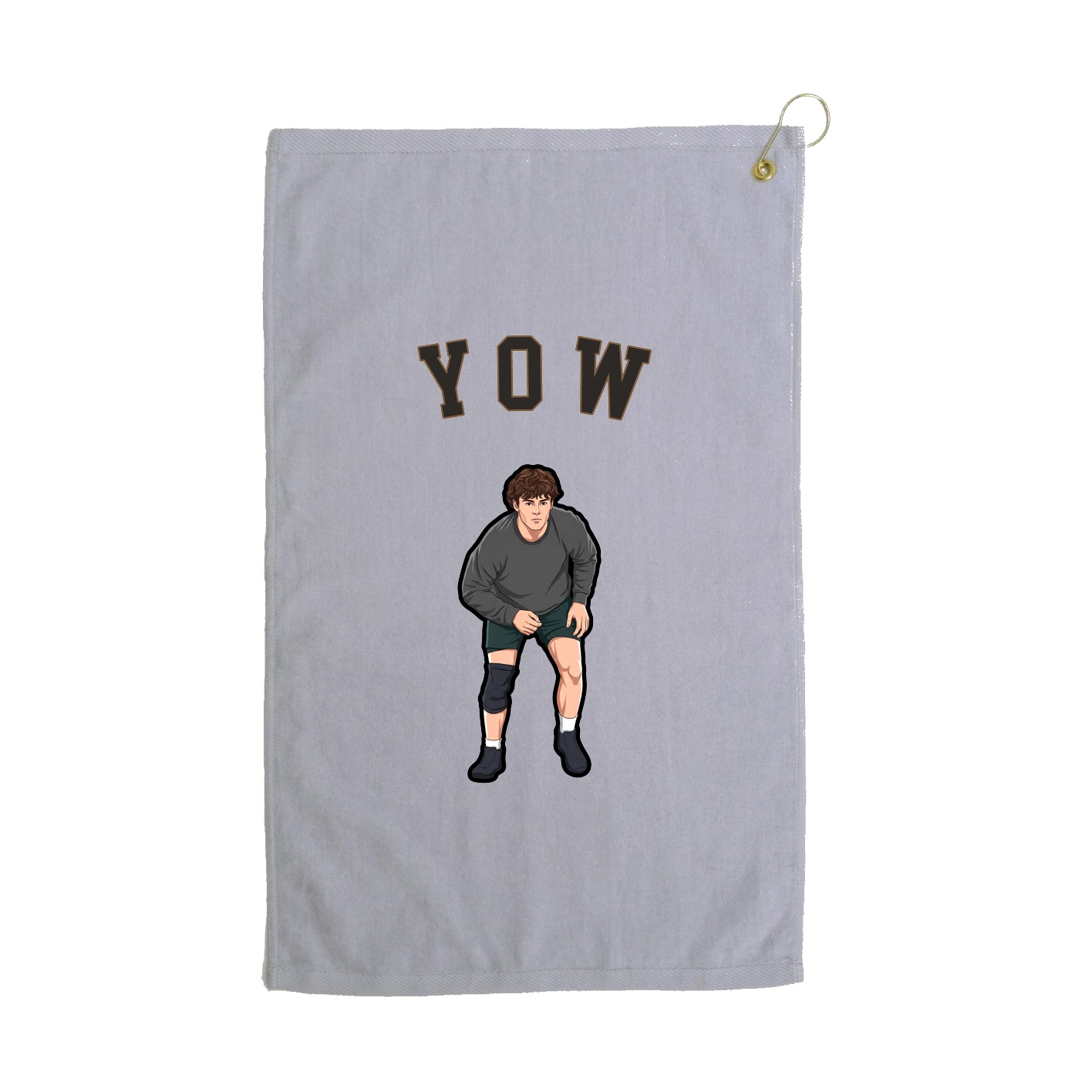 Golf Towel — Shirsey Arch in Grey