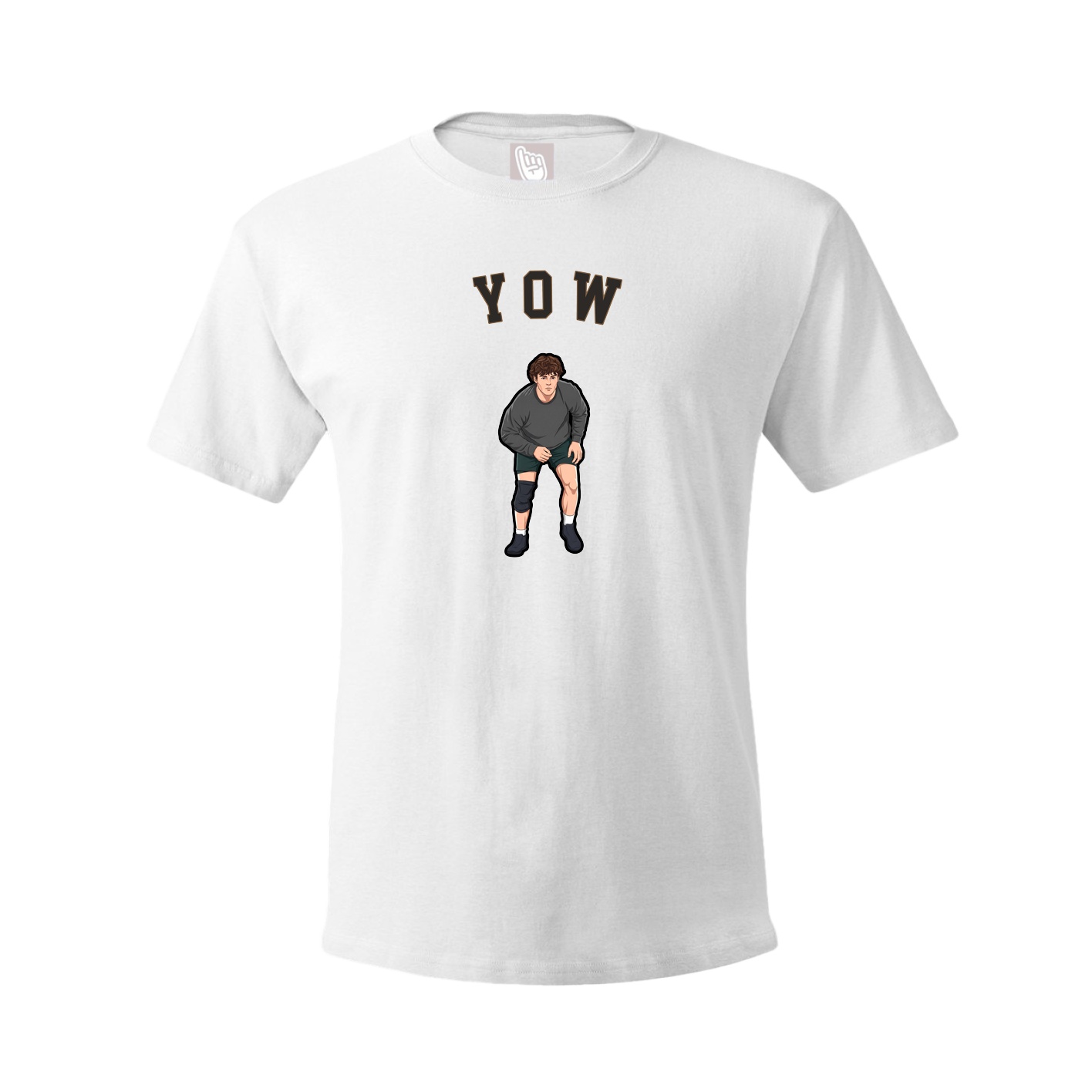Youth Tee — Shirsey Arch in White