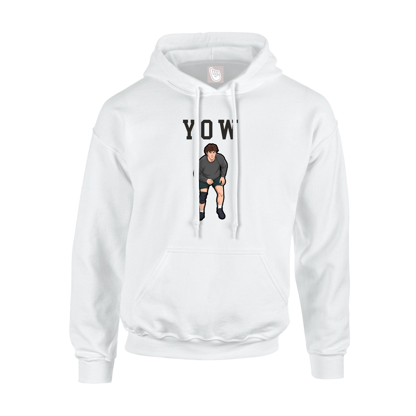 Hoodie — Shirsey in White