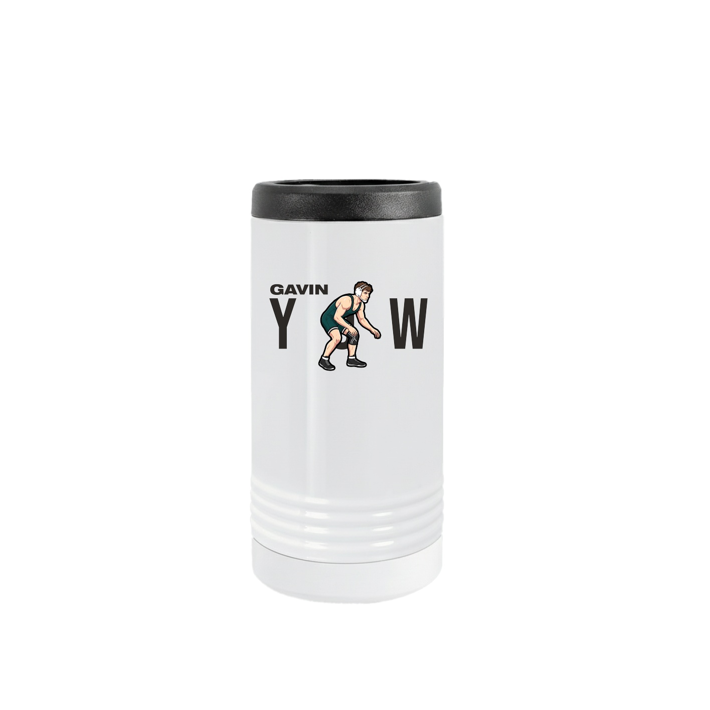 Slim Beverage Holder — Player Name in White