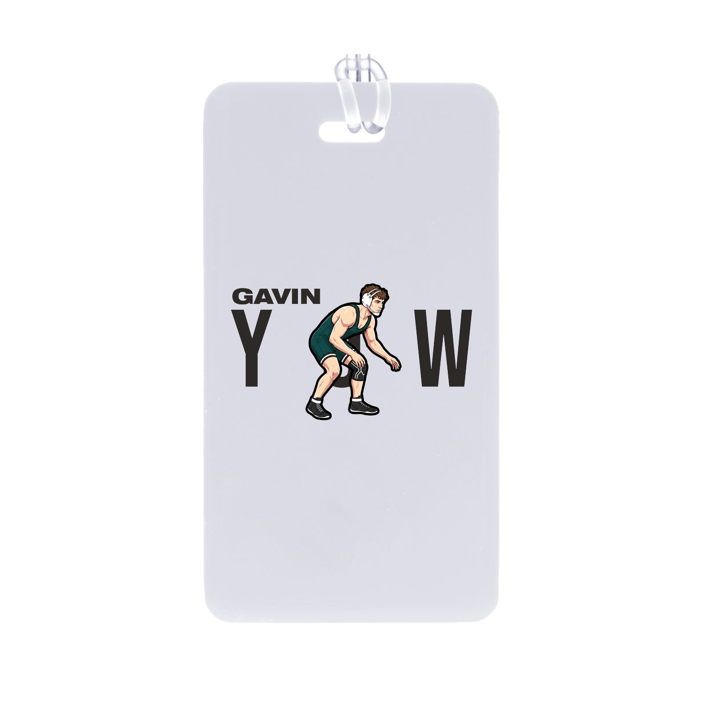 Bag Tag — Player Name in Classic