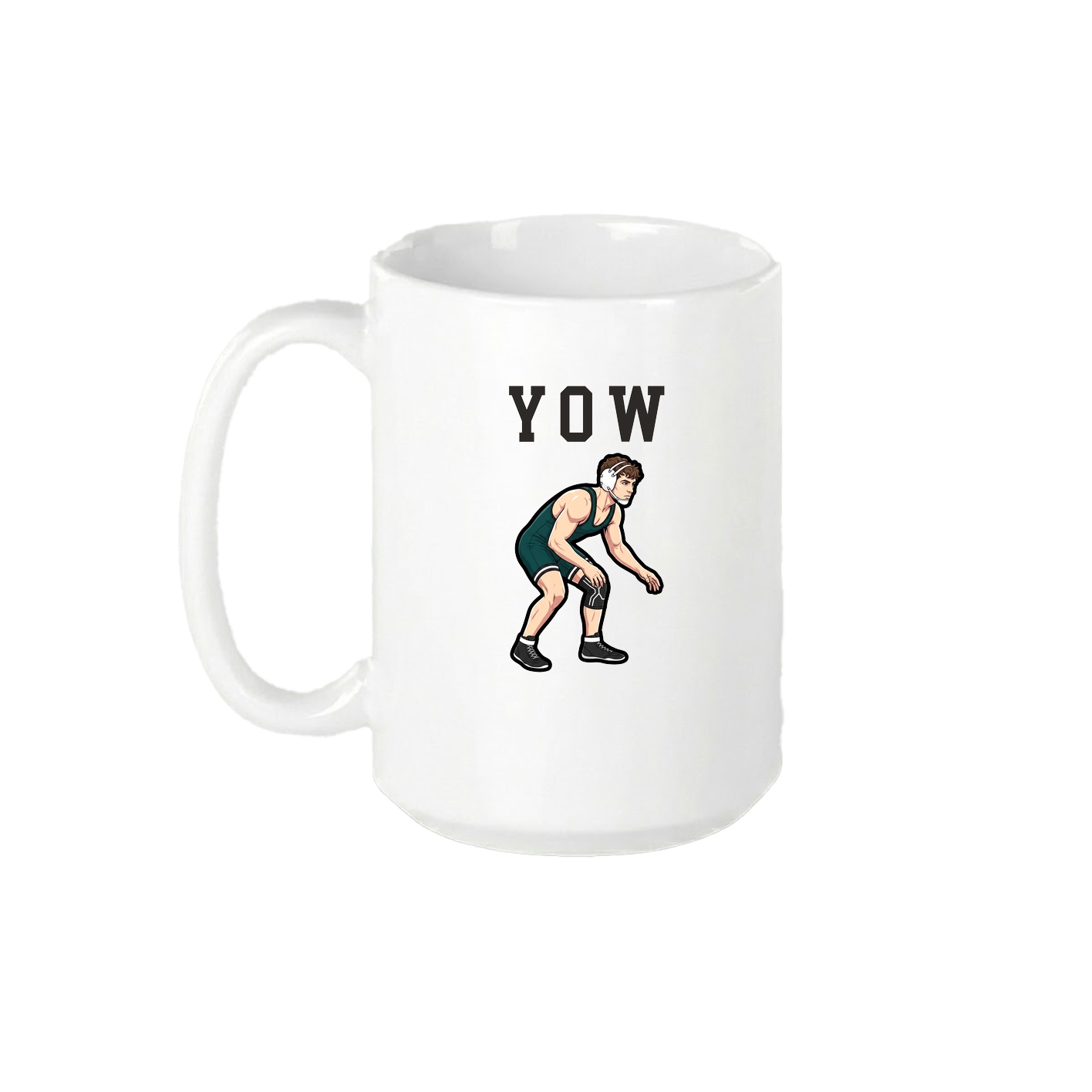 15oz Coffee Mug — Shirsey in White