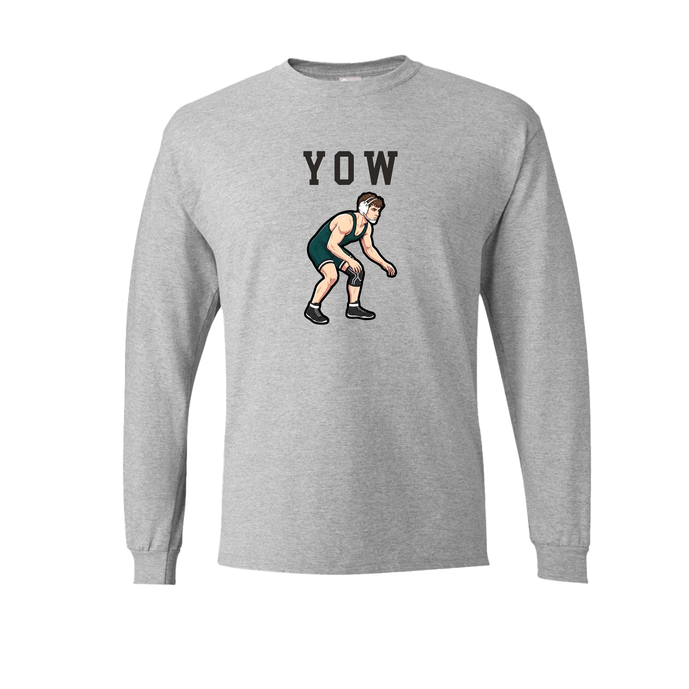 Long Sleeve Tee — Shirsey in Grey
