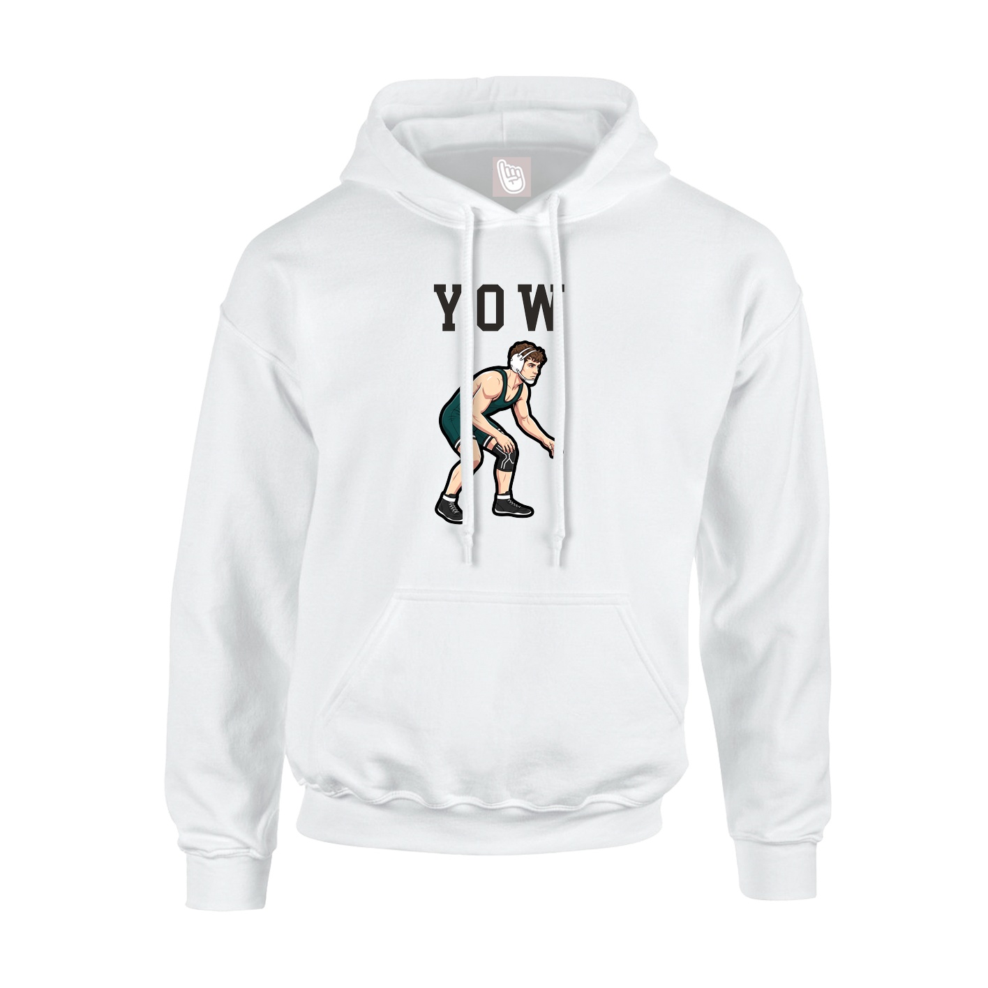 Hoodie — Shirsey in White