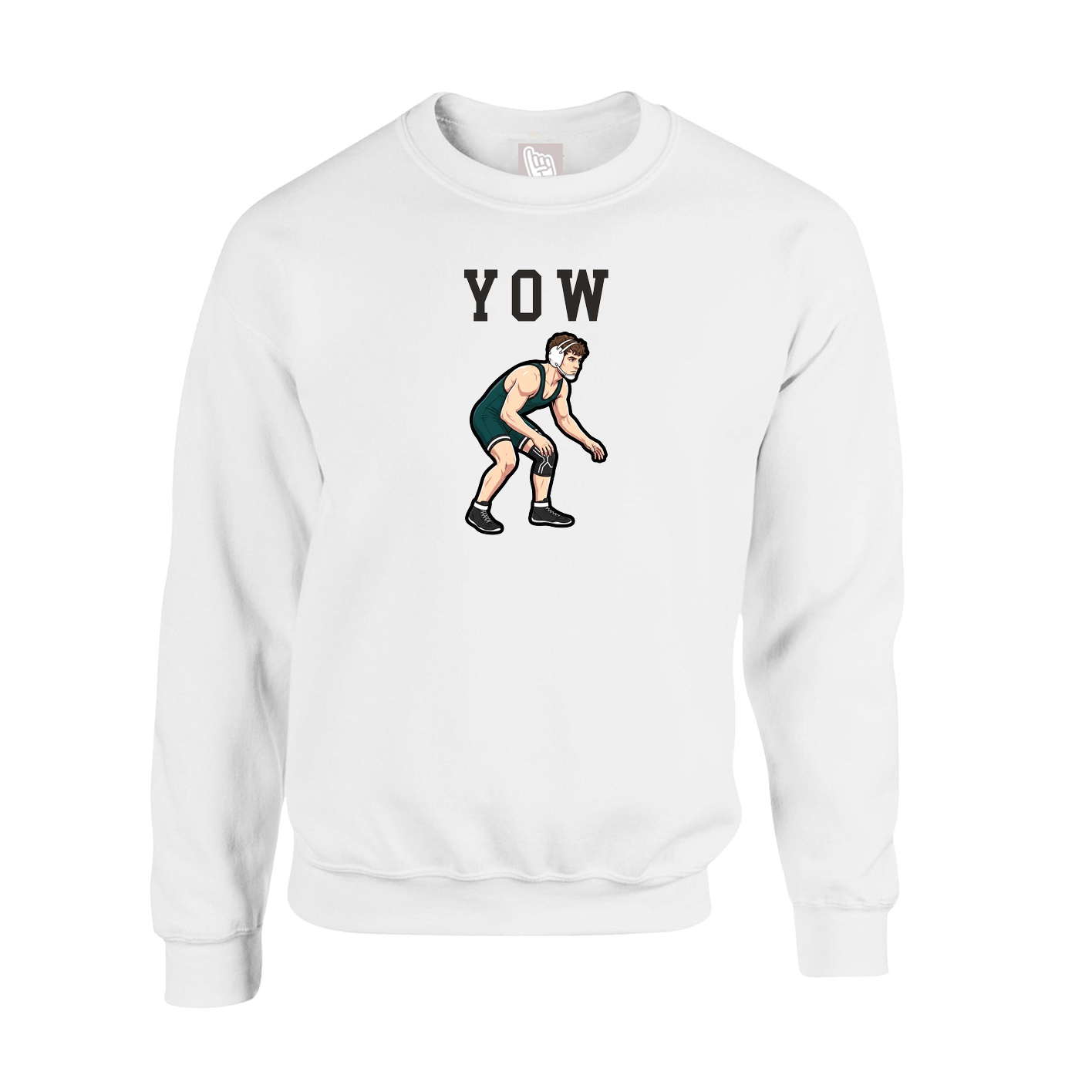 Fleece Crew — Shirsey in White