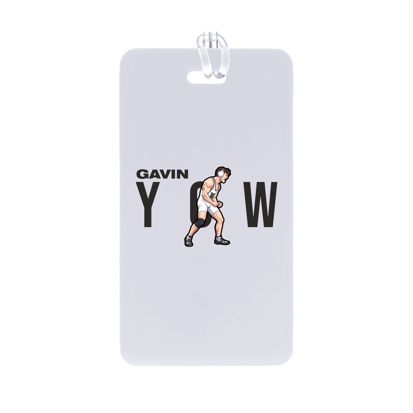 Bag Tag — Player Name in Classic