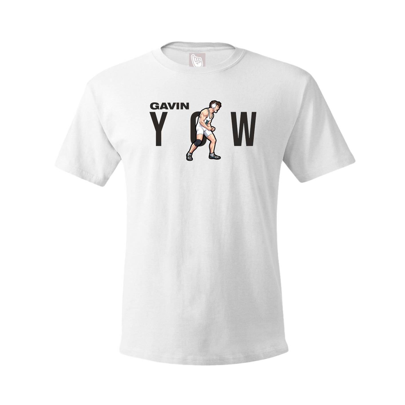 Youth Tee — Player Name in White