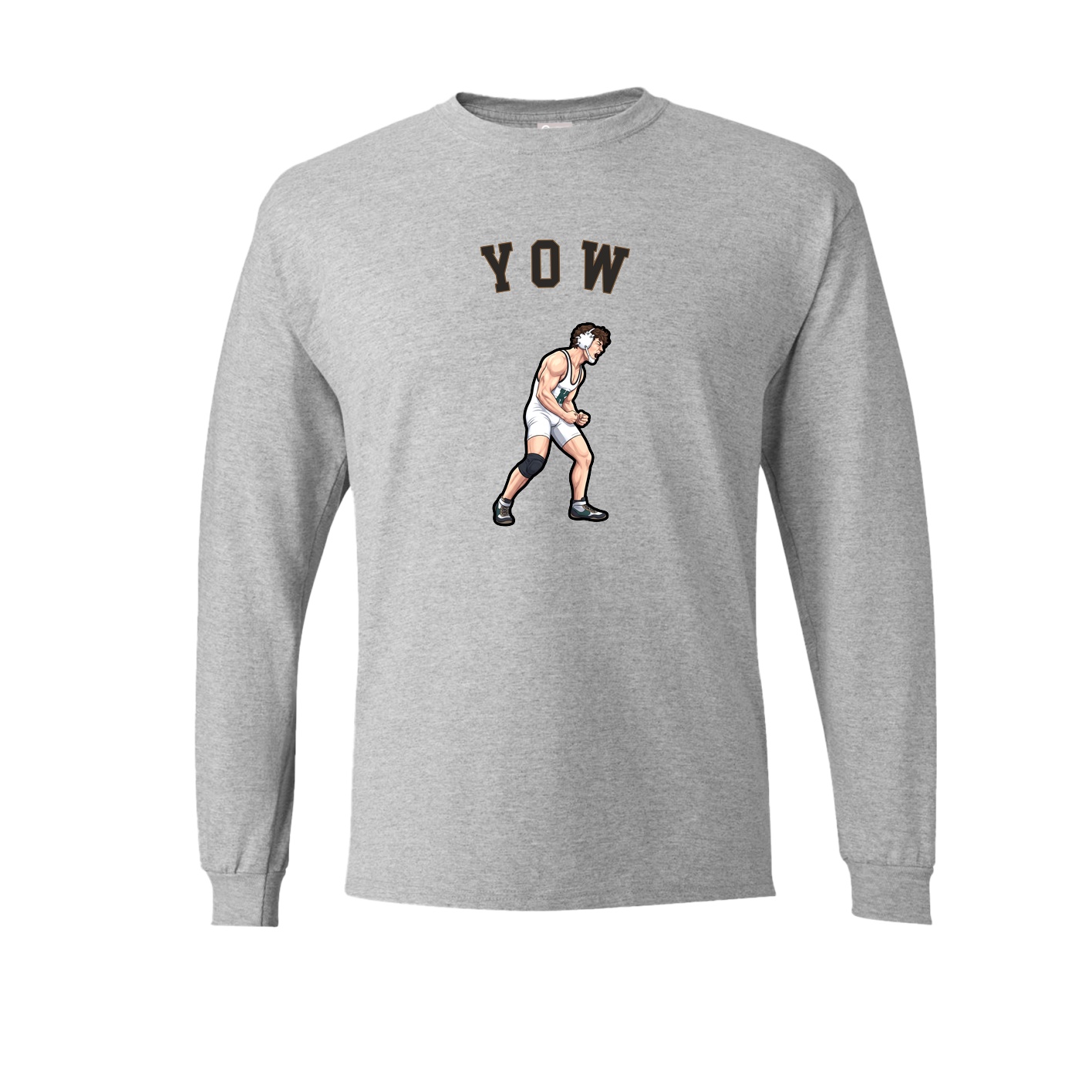 Long Sleeve Tee — Shirsey Arch in Grey