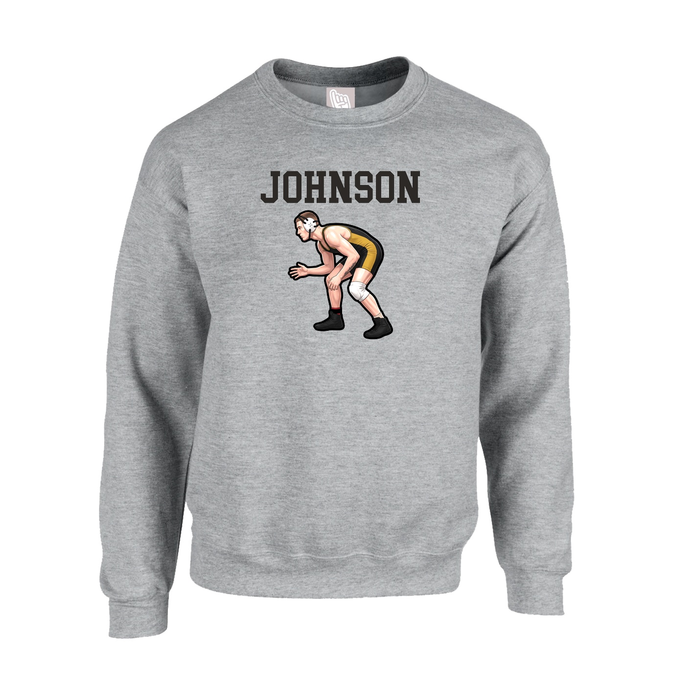 Fleece Crew — Shirsey in Grey