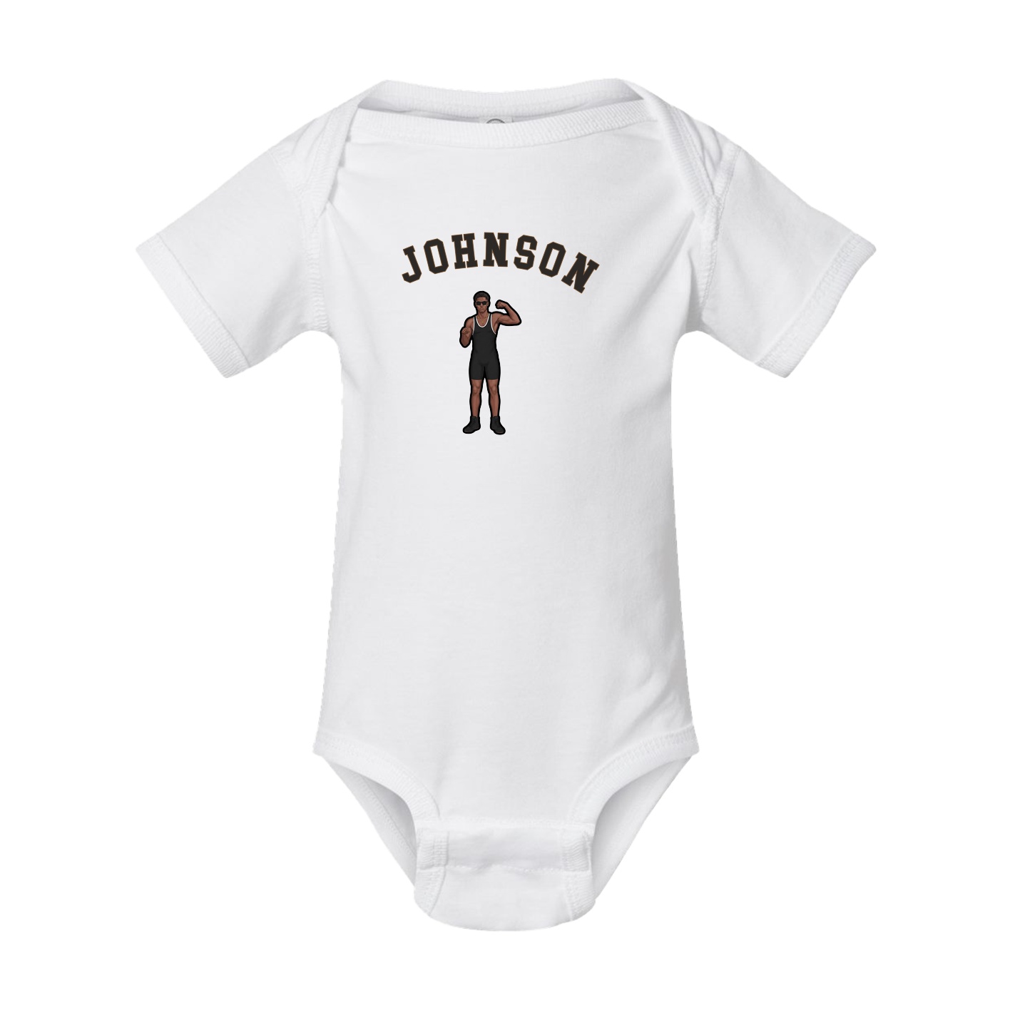 Baby Onesie — Shirsey Arch in White