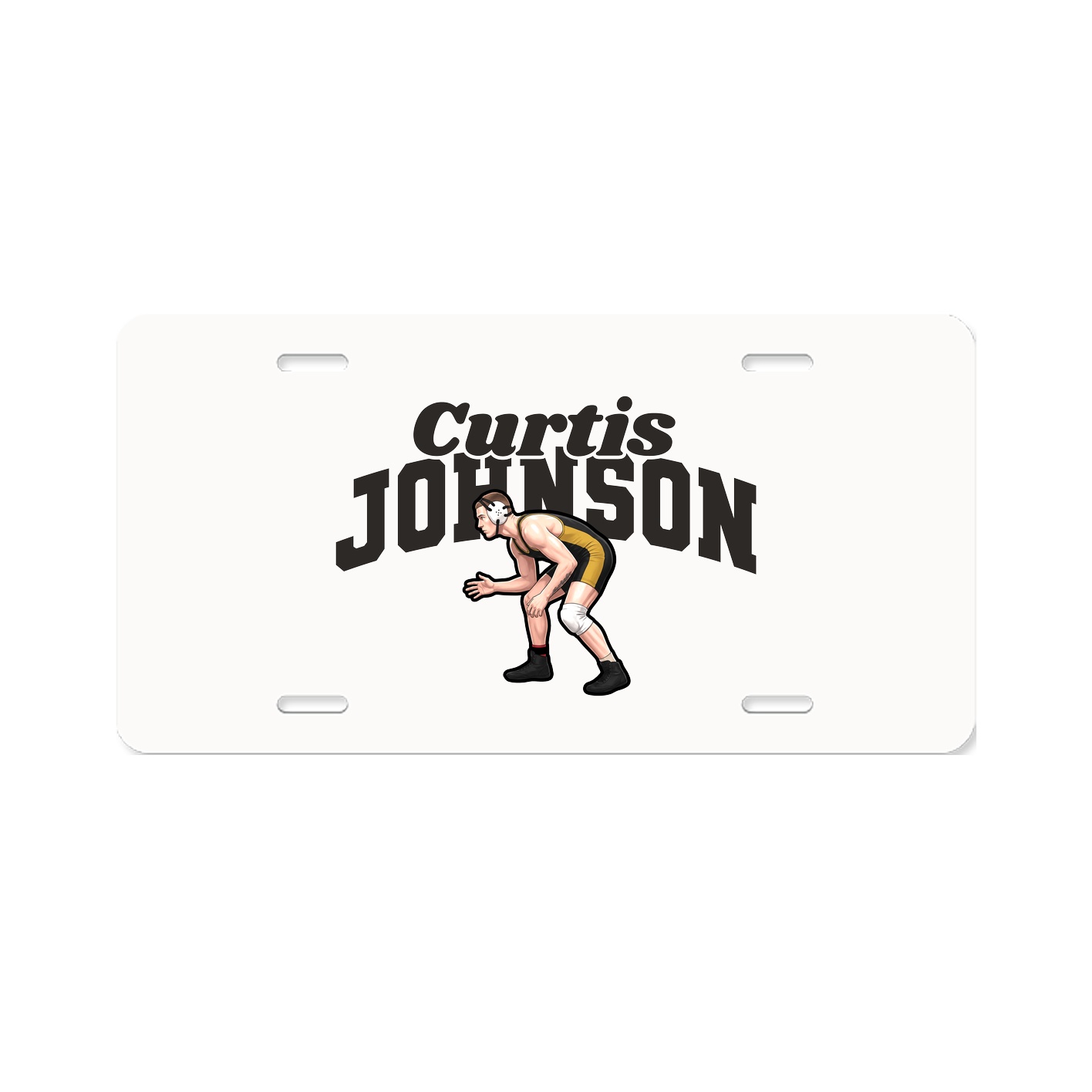 License Plate — Signature Arch in Classic