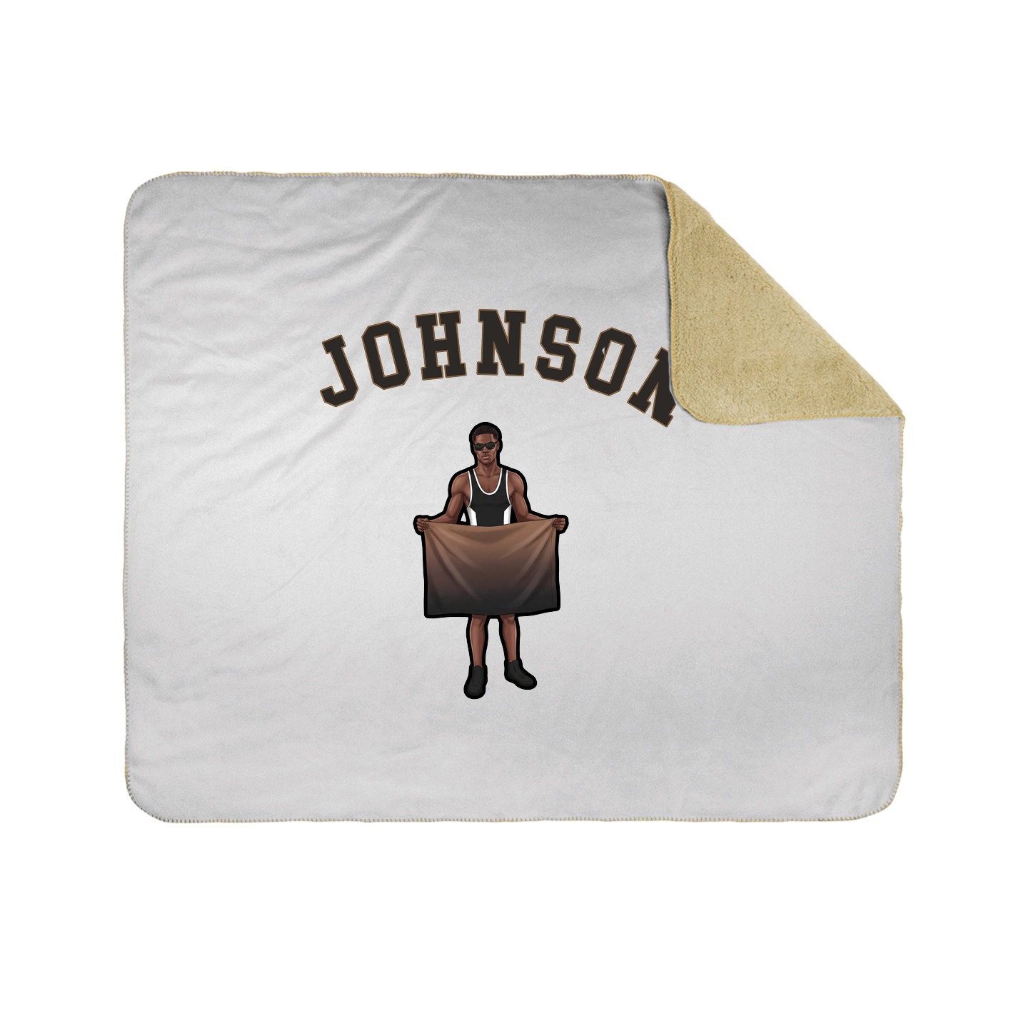 Throw Blanket — Shirsey Arch in White