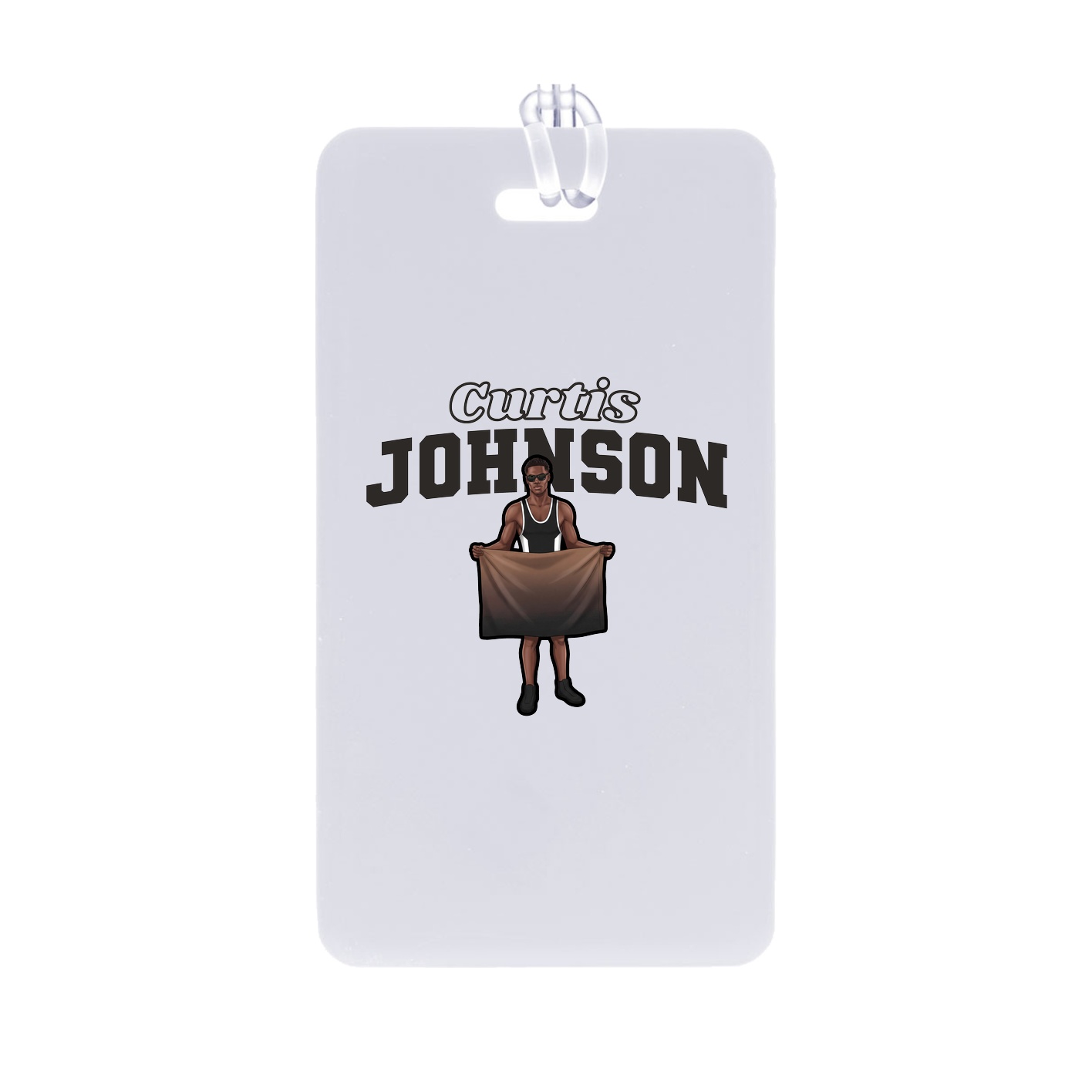 Bag Tag — Name Arch in Classic