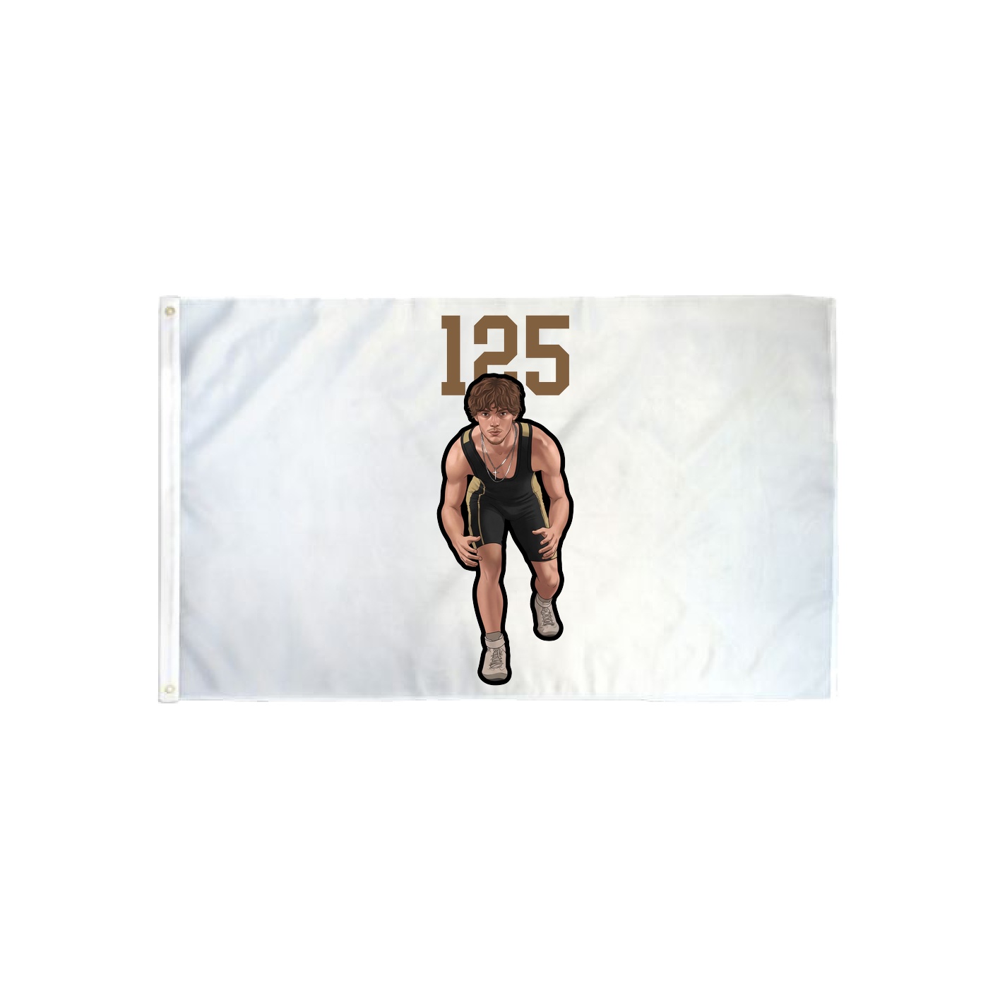 3x5 Flag — Number Top in Classic