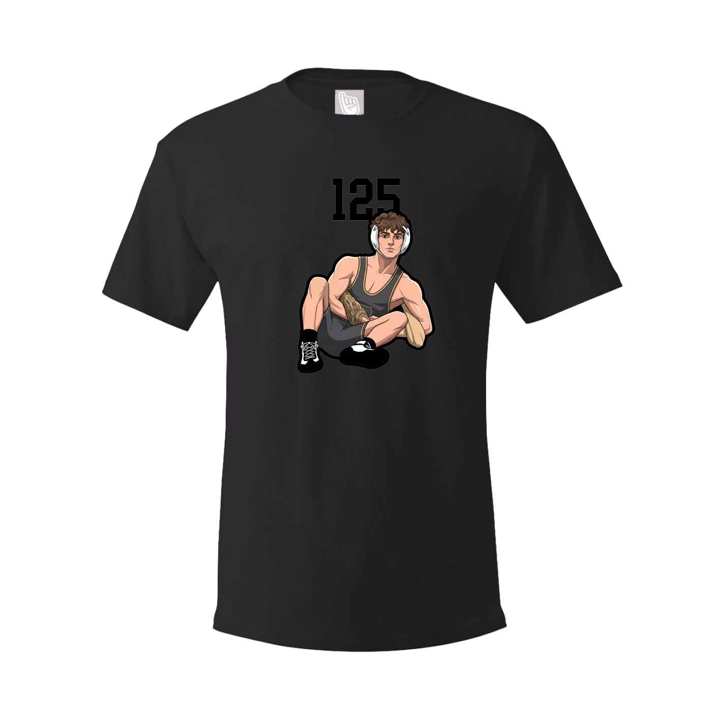 Tee — Number Top in Black