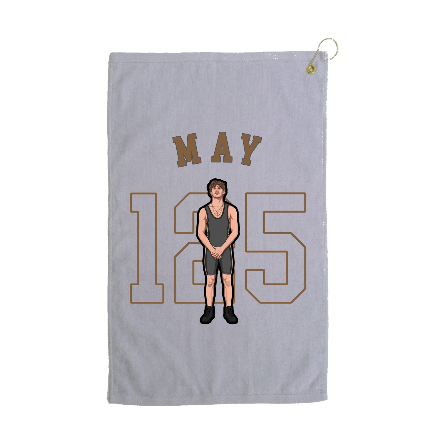 Golf Towel — Shirsey Arch in Grey