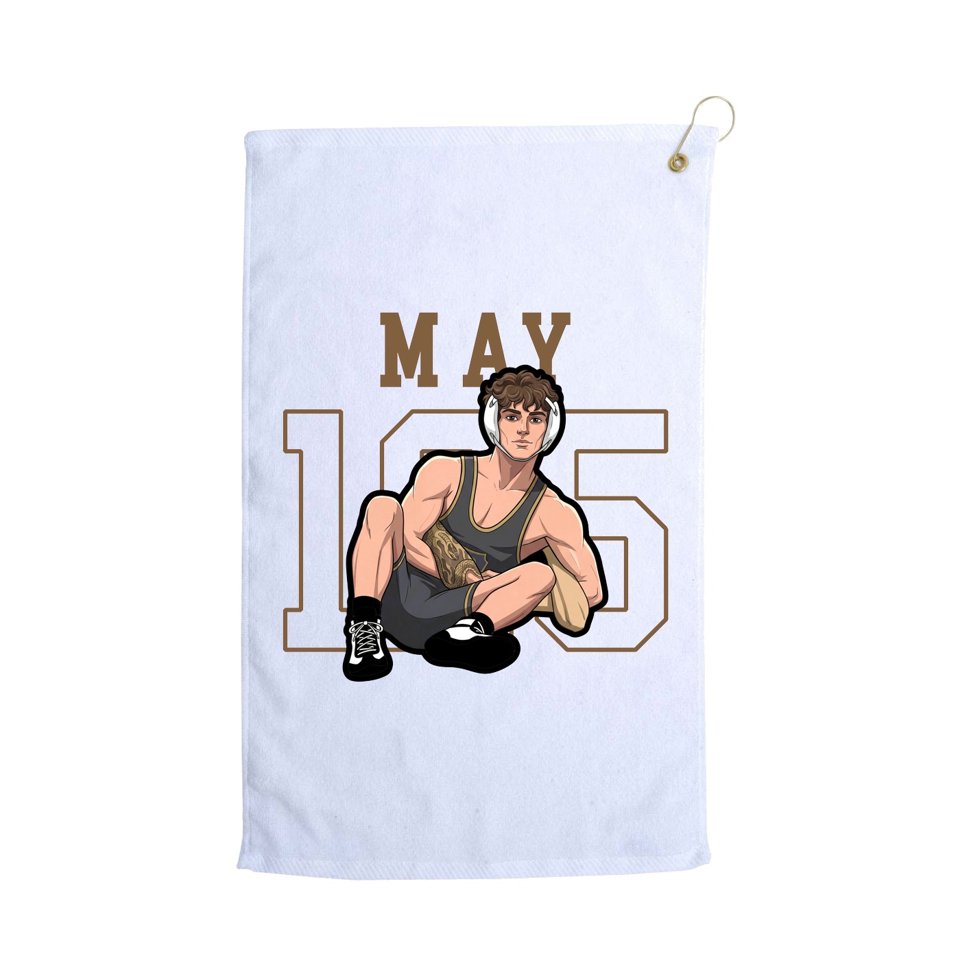 Golf Towel — Shirsey in White