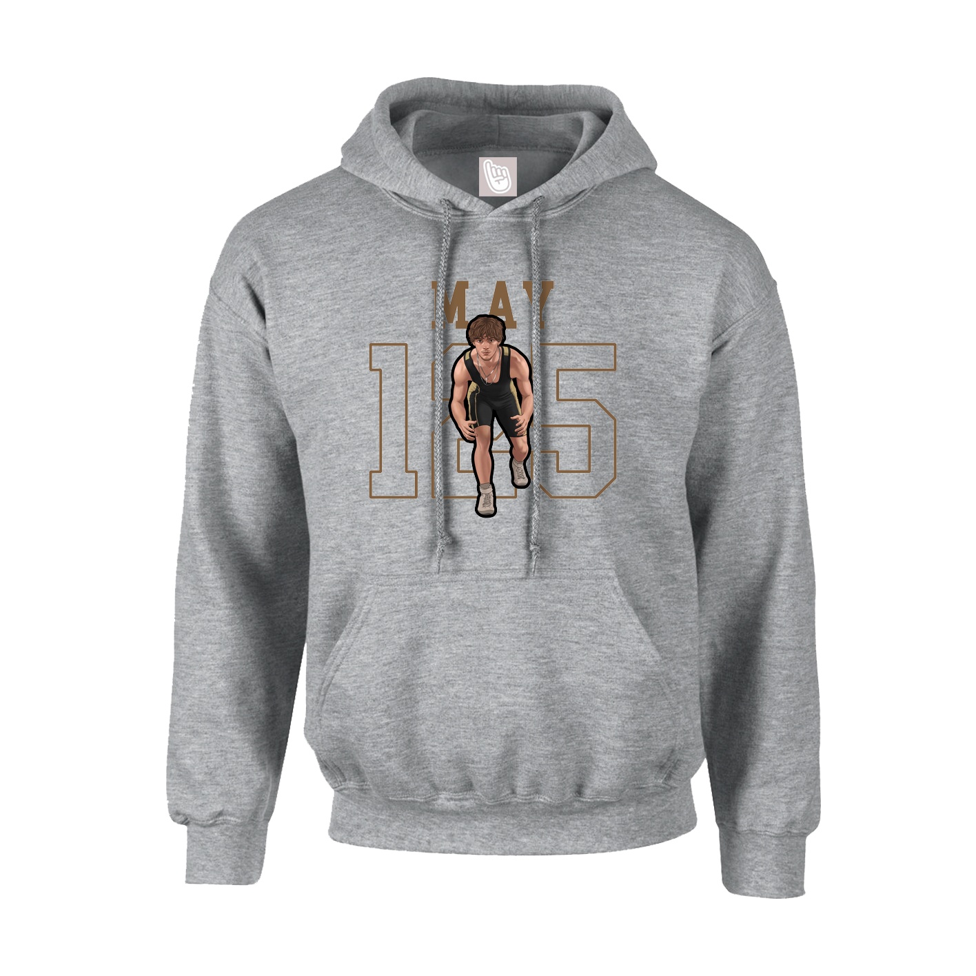 Youth Hoodie — Shirsey in Grey