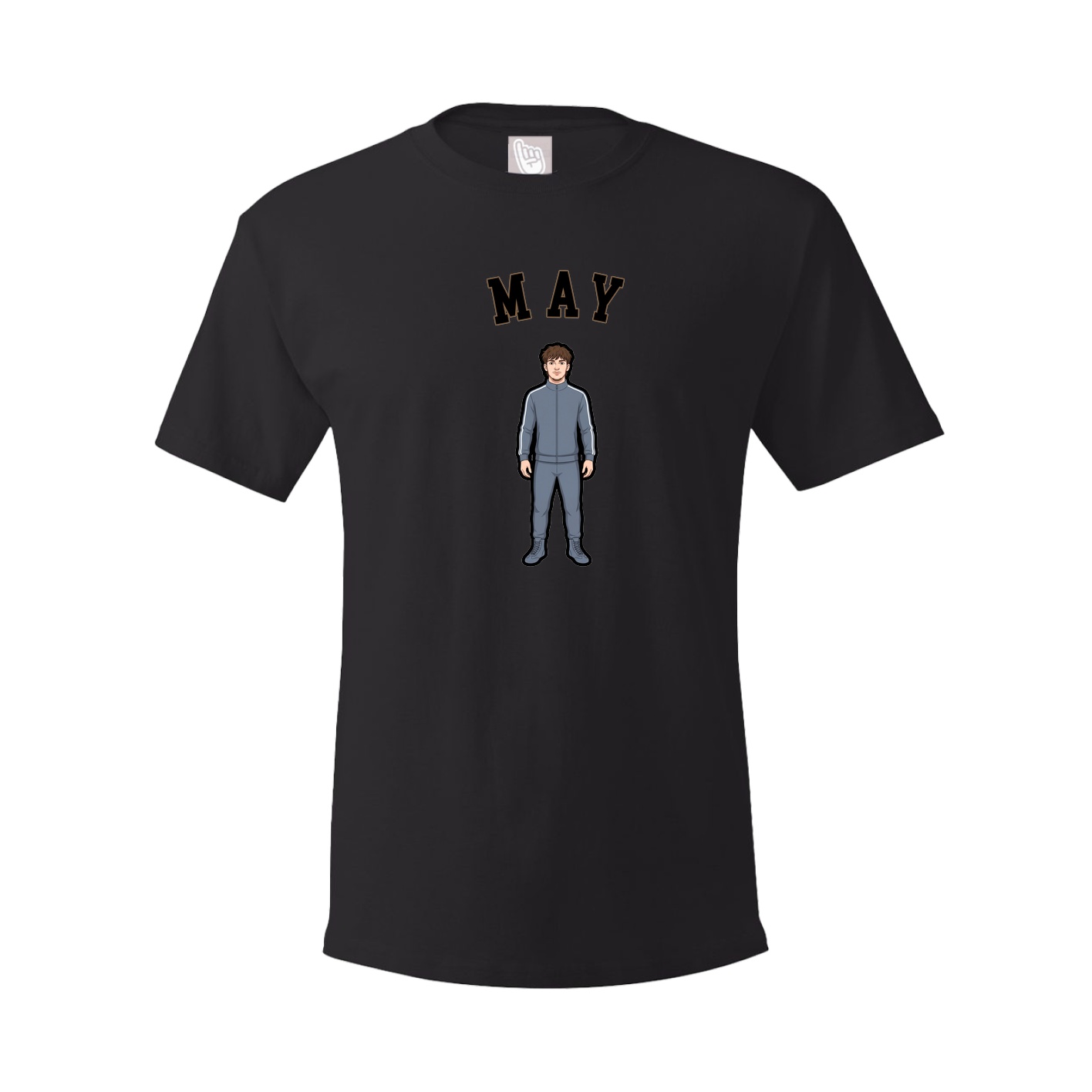 Youth Tee — Shirsey Arch in Black