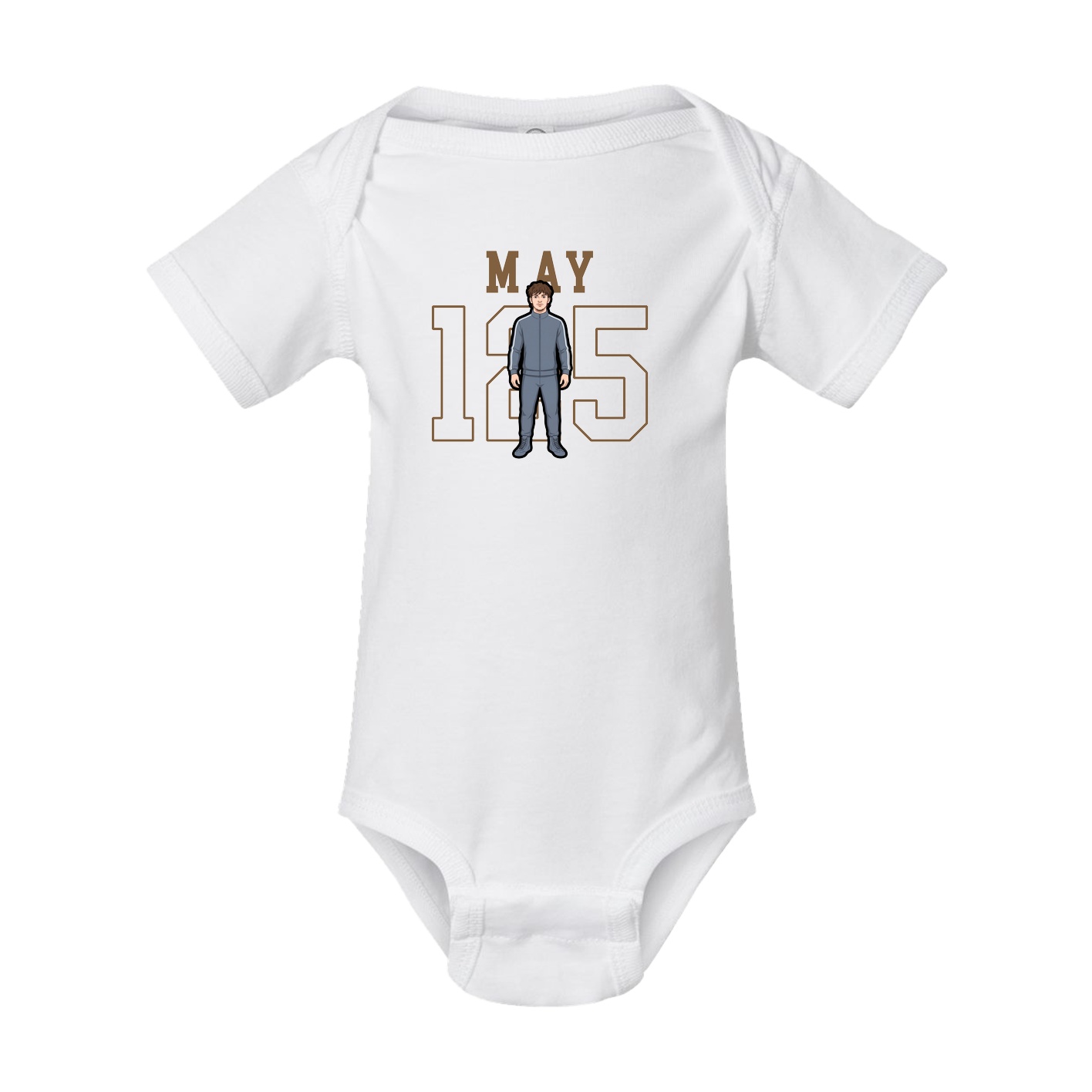Baby Onesie — Shirsey in White