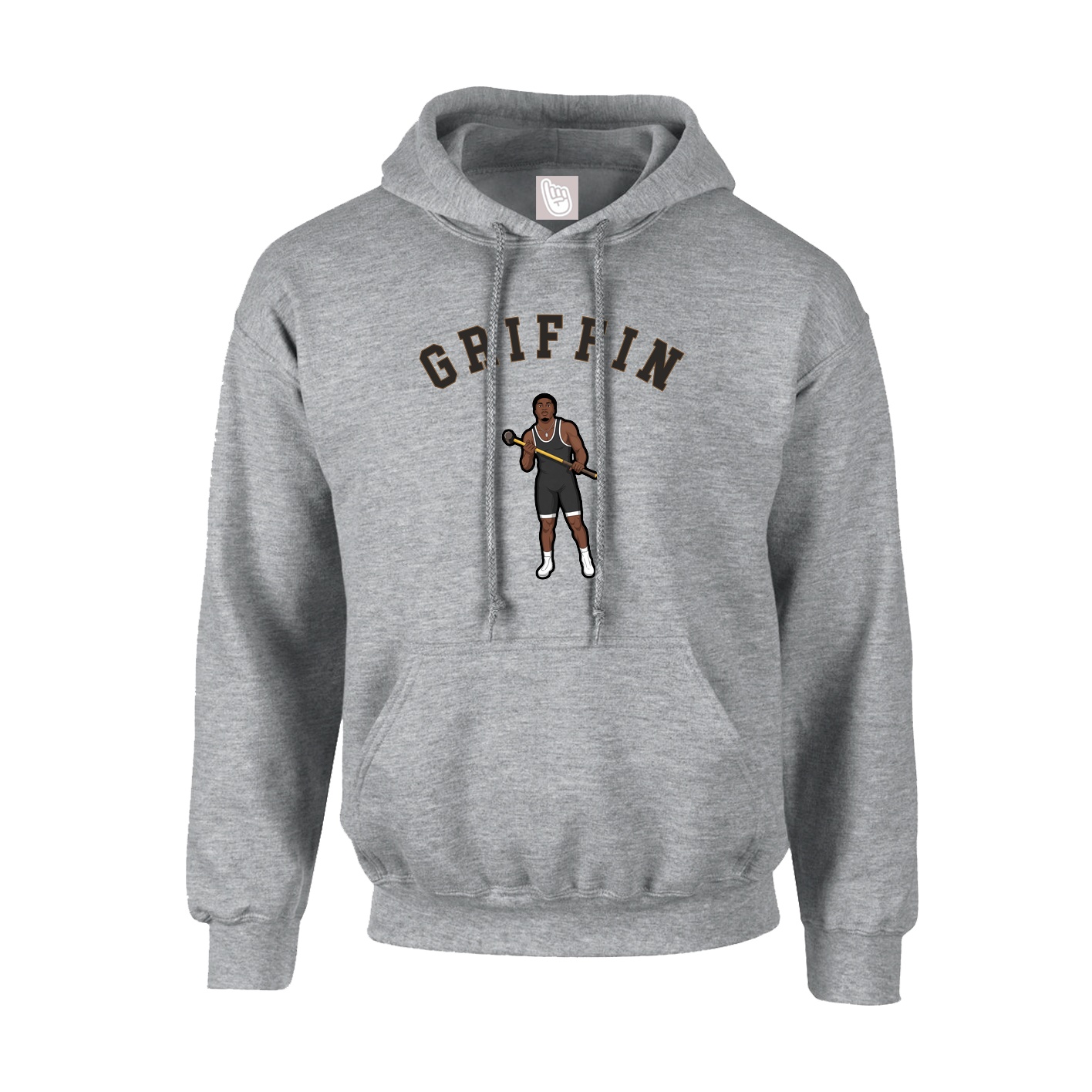 Hoodie — Shirsey Arch in Grey