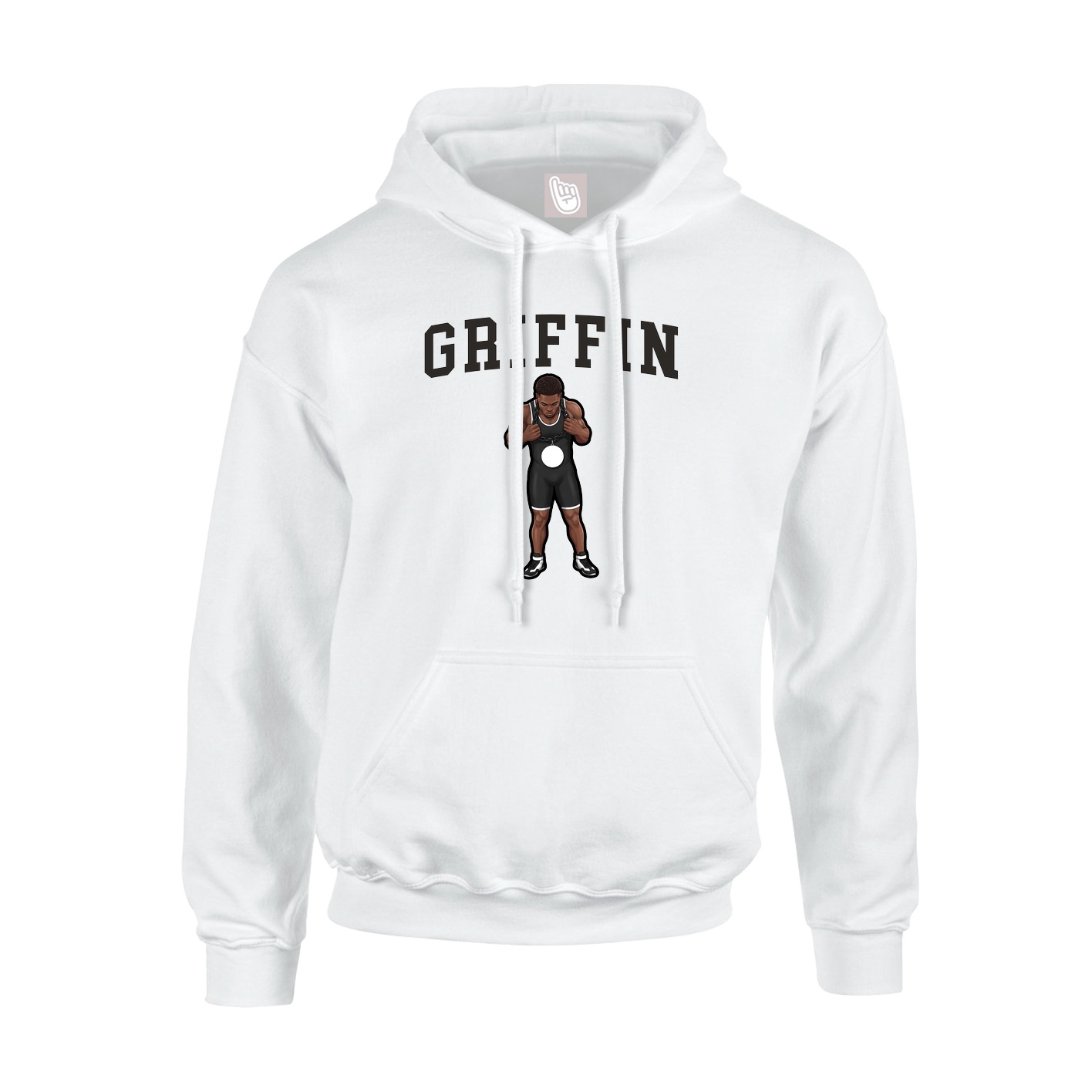 Youth Hoodie — Shirsey in White