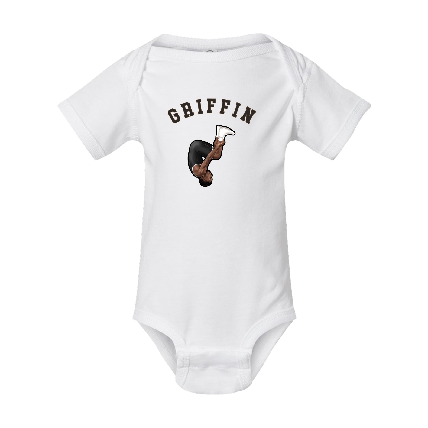 Baby Onesie — Shirsey Arch in White