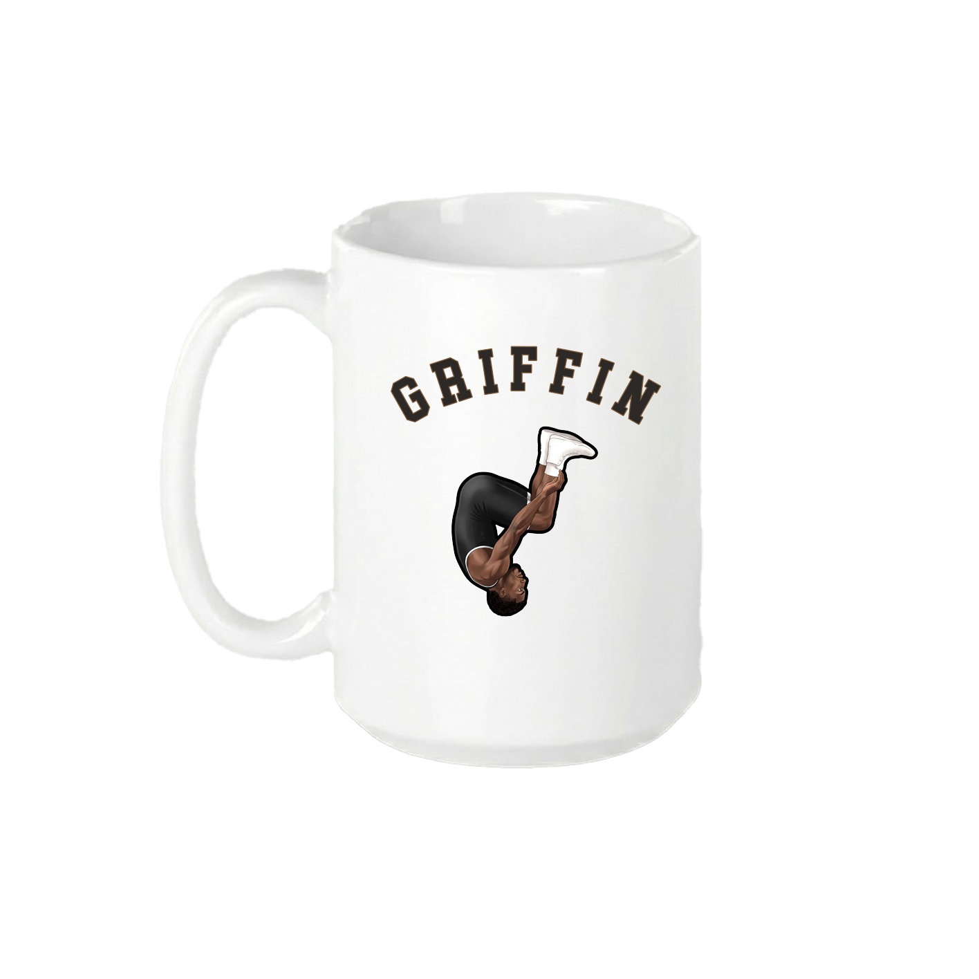 15oz Coffee Mug — Shirsey Arch in White