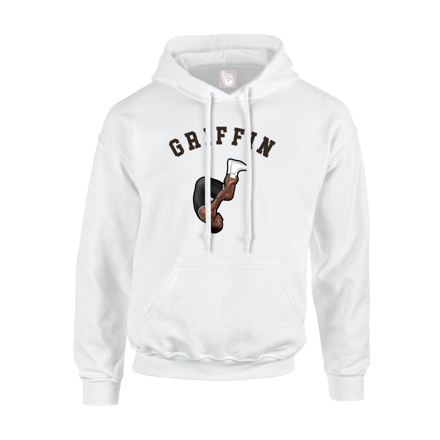 Hoodie — Shirsey Arch in White