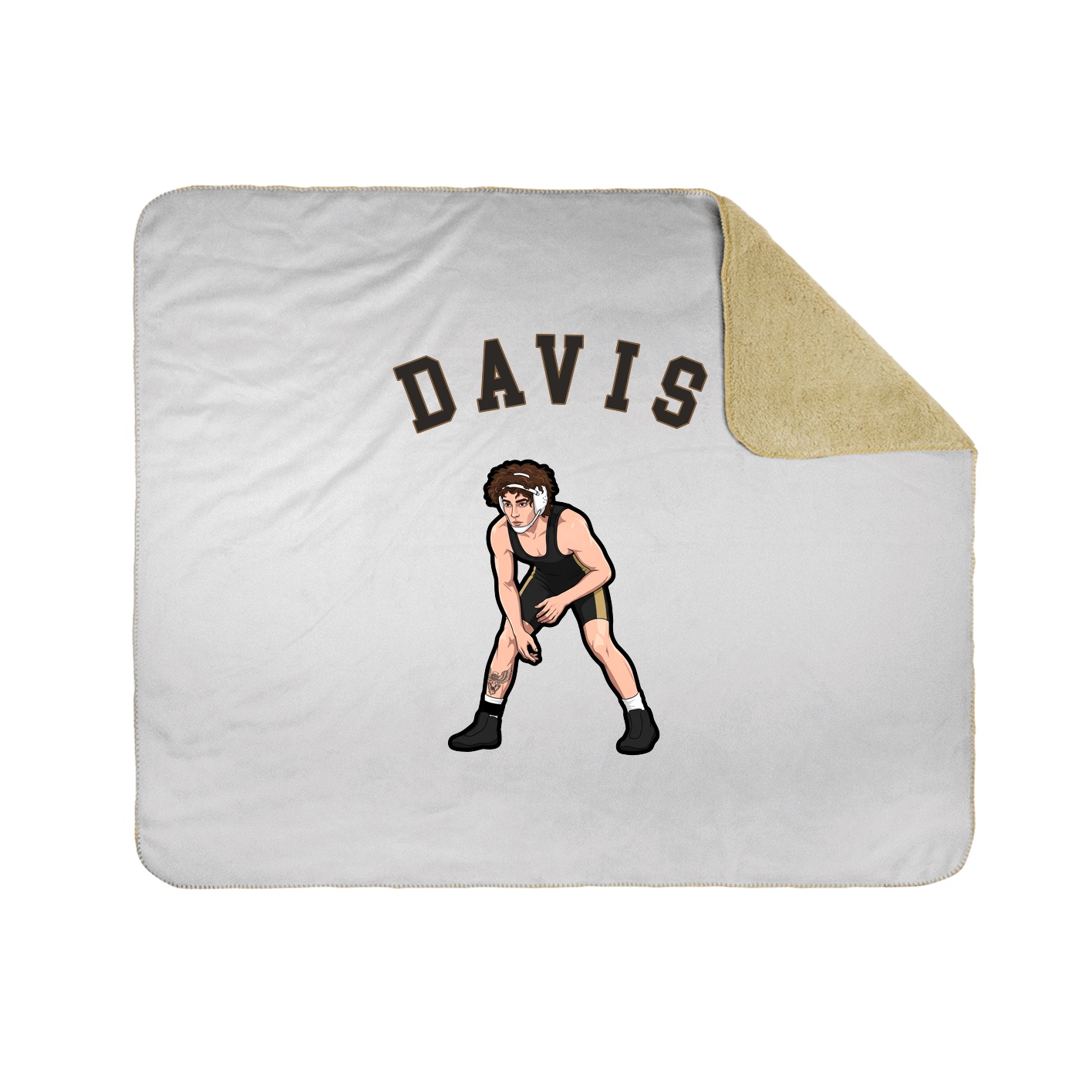 Throw Blanket — Shirsey Arch in White