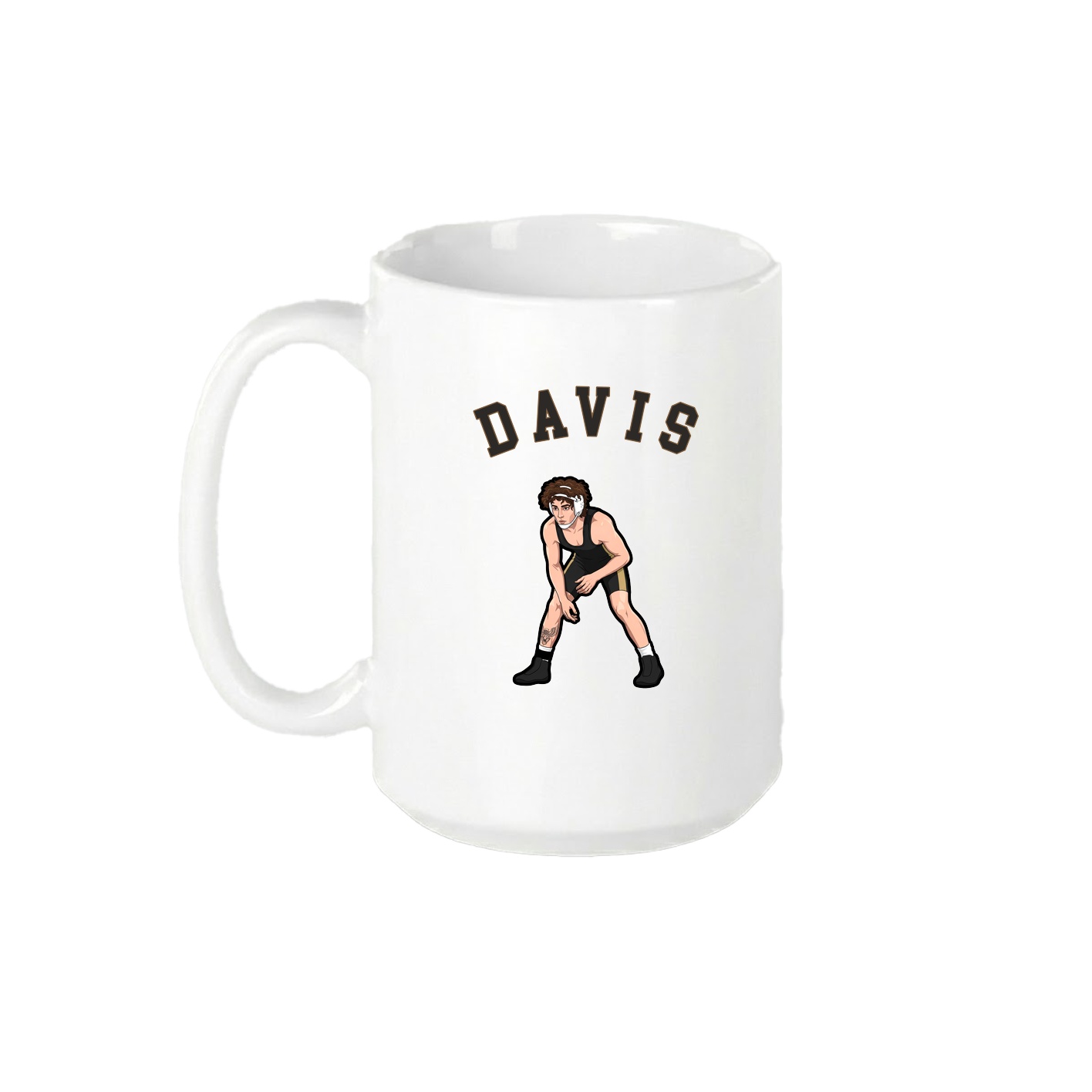 15oz Coffee Mug — Shirsey Arch in White