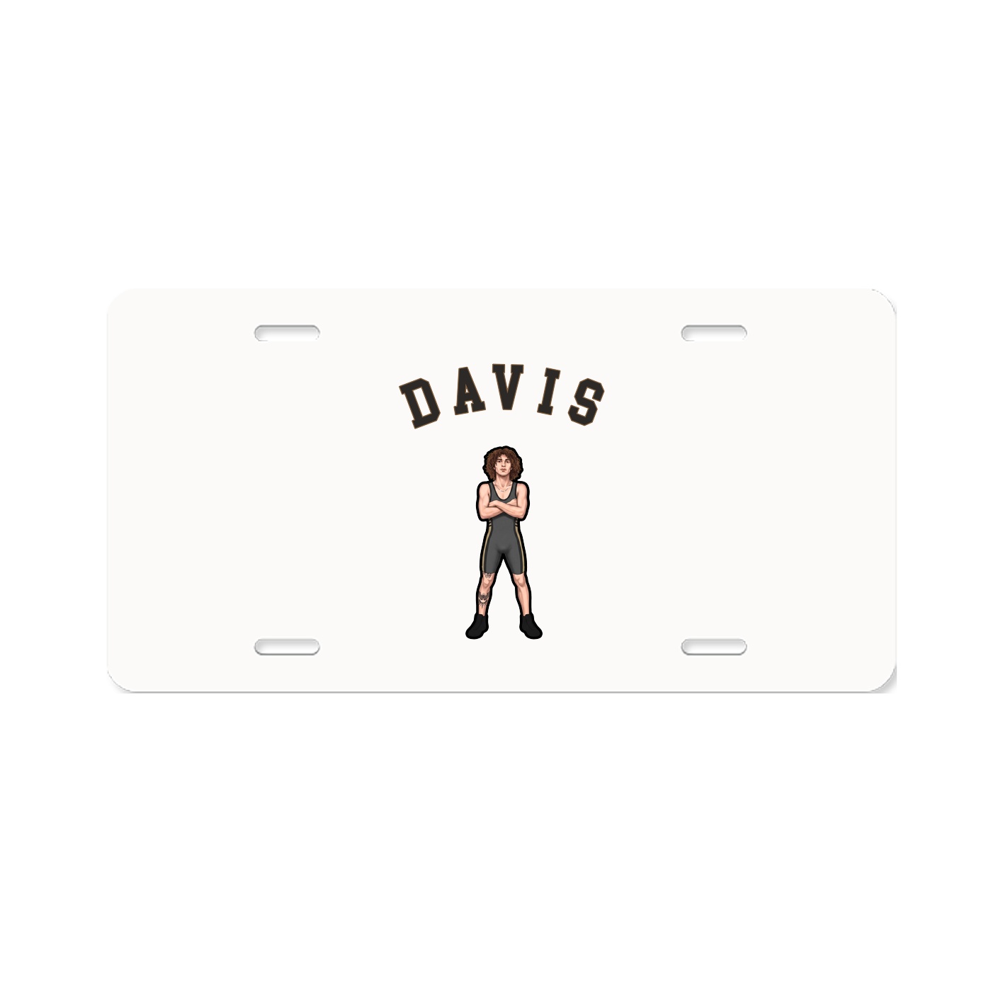 License Plate — Shirsey Arch in Classic