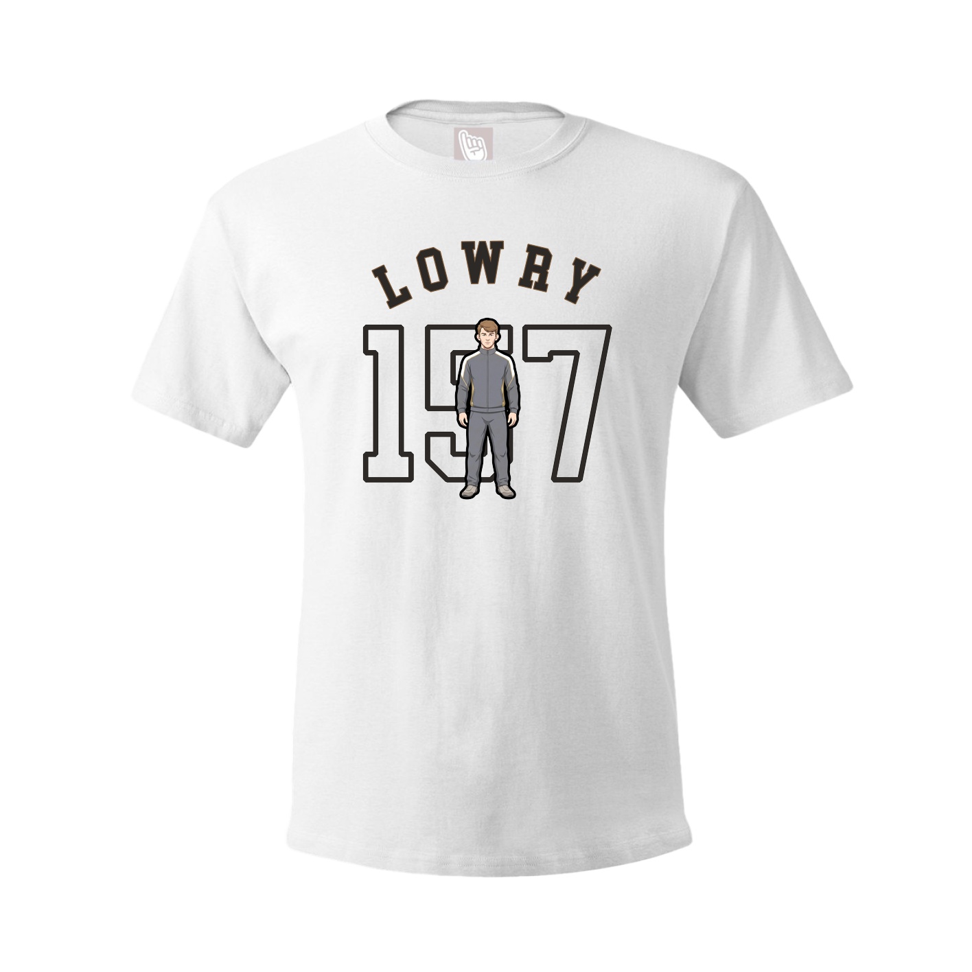 Tee — Shirsey Arch in White