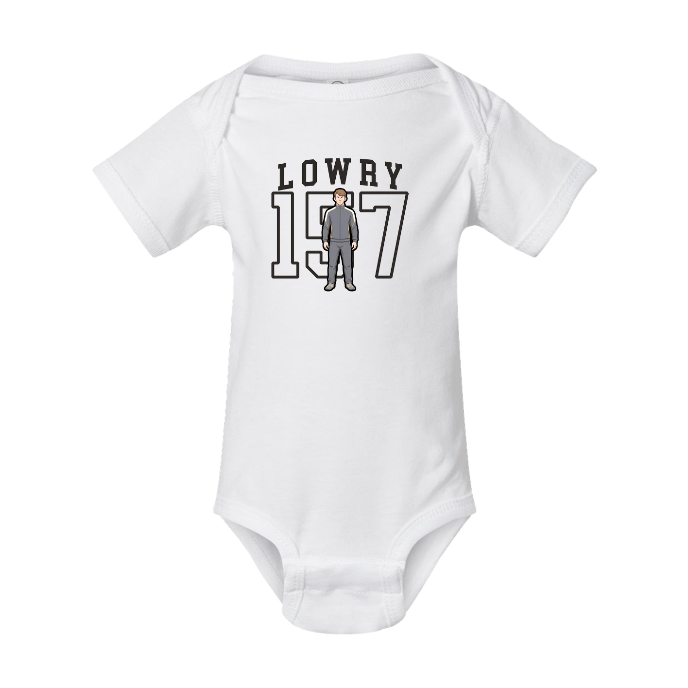 Baby Onesie — Shirsey in White