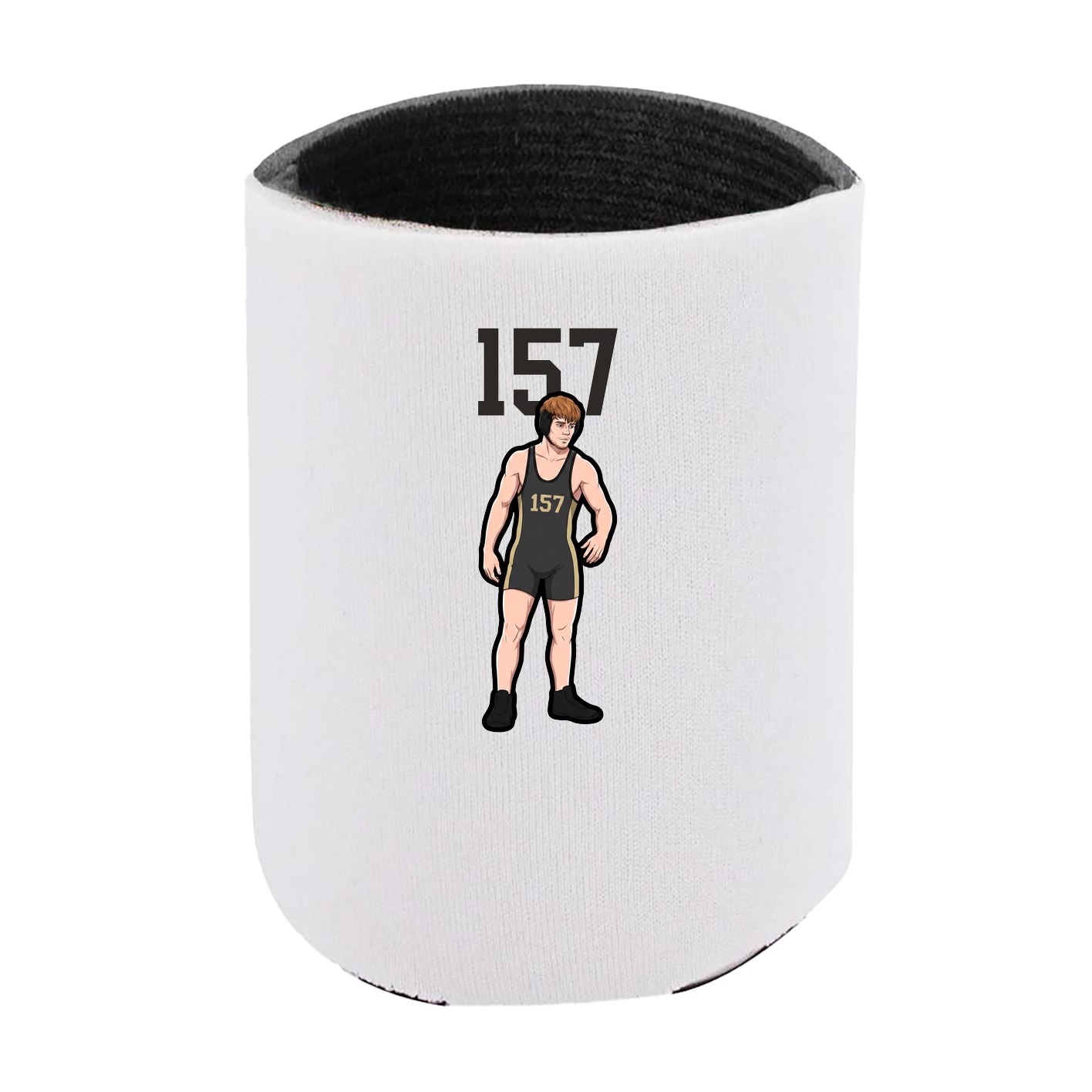 Can Holder — Number Top in White